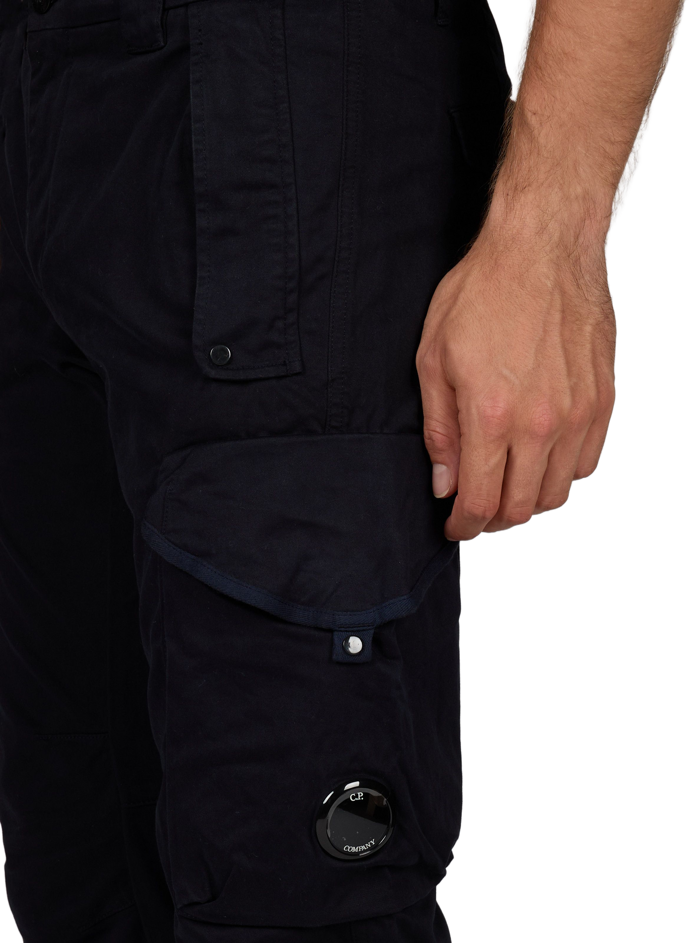 Slim fit broek CP COMPANY Blauw