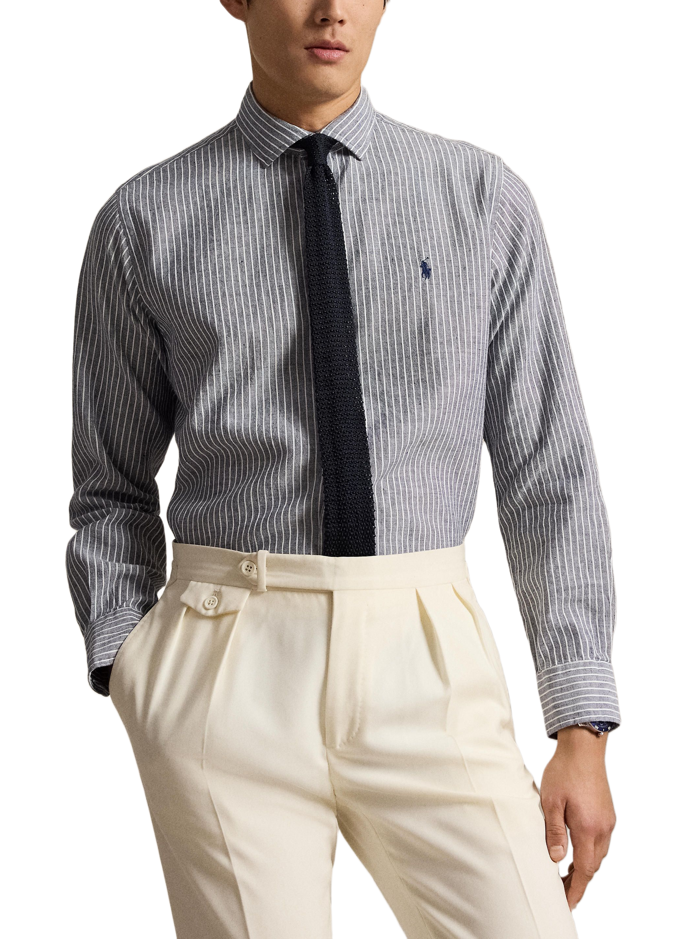Chemise à rayures POLO RALPH LAUREN Bleu