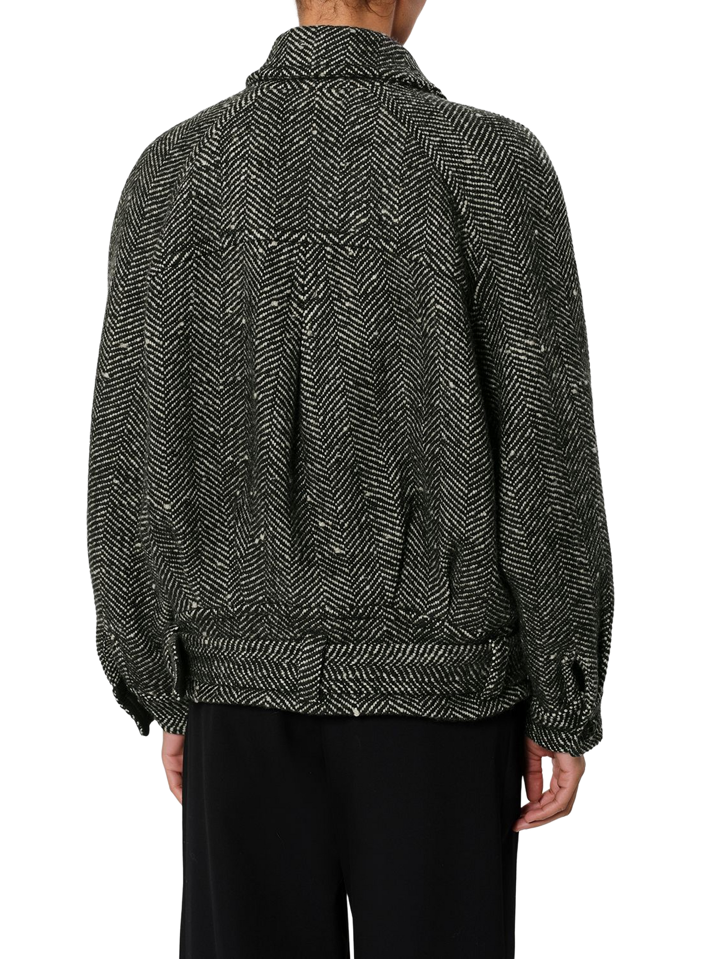 Elvane herringbone wool coat ISABEL MARANT Multicolour