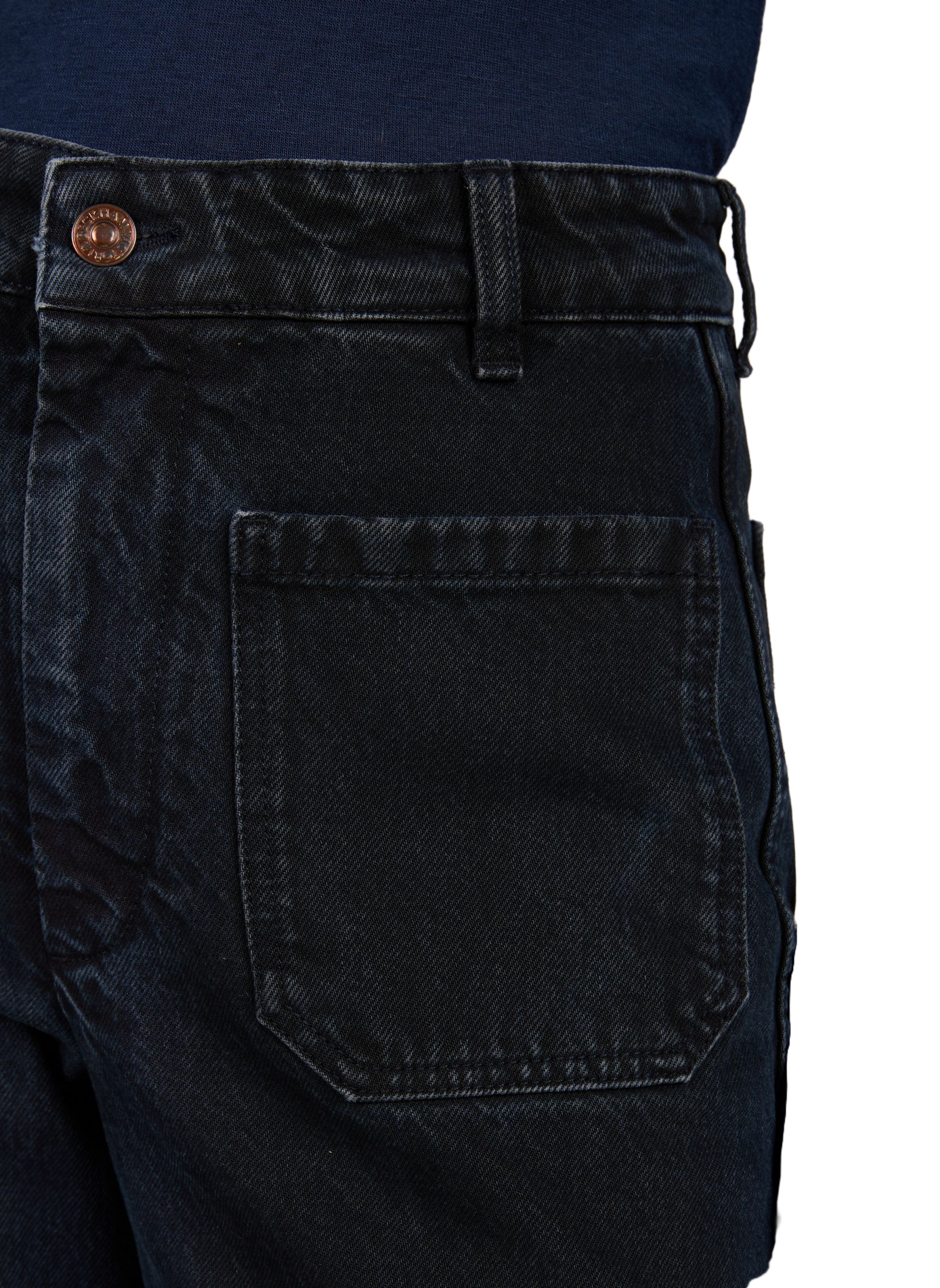 Alina straight-leg jeans in cotton denim VICTORIA BECKHAM Blue