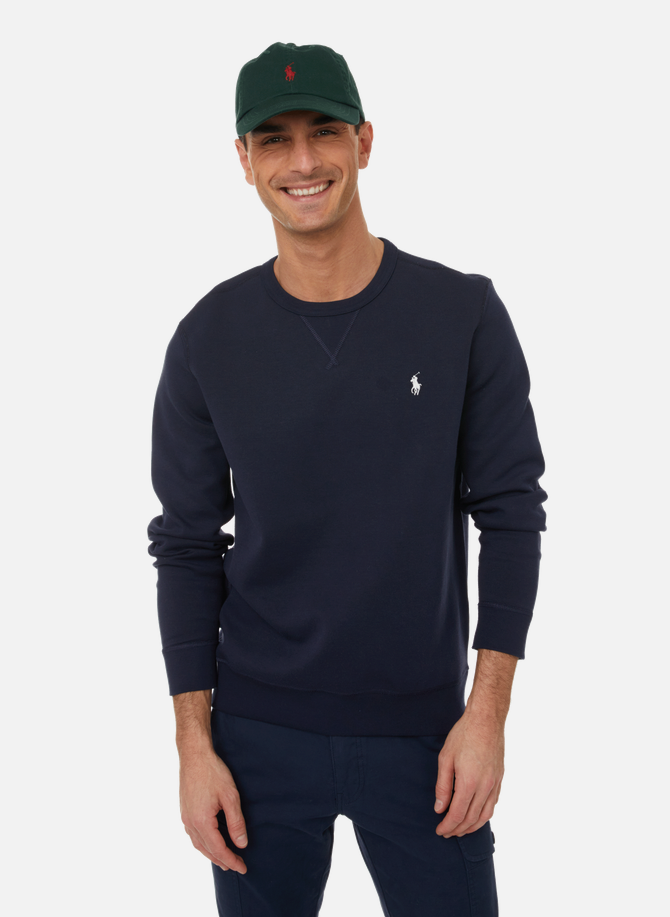 POLO RALPH LAUREN straight cotton and recycled polyester sweatshirt