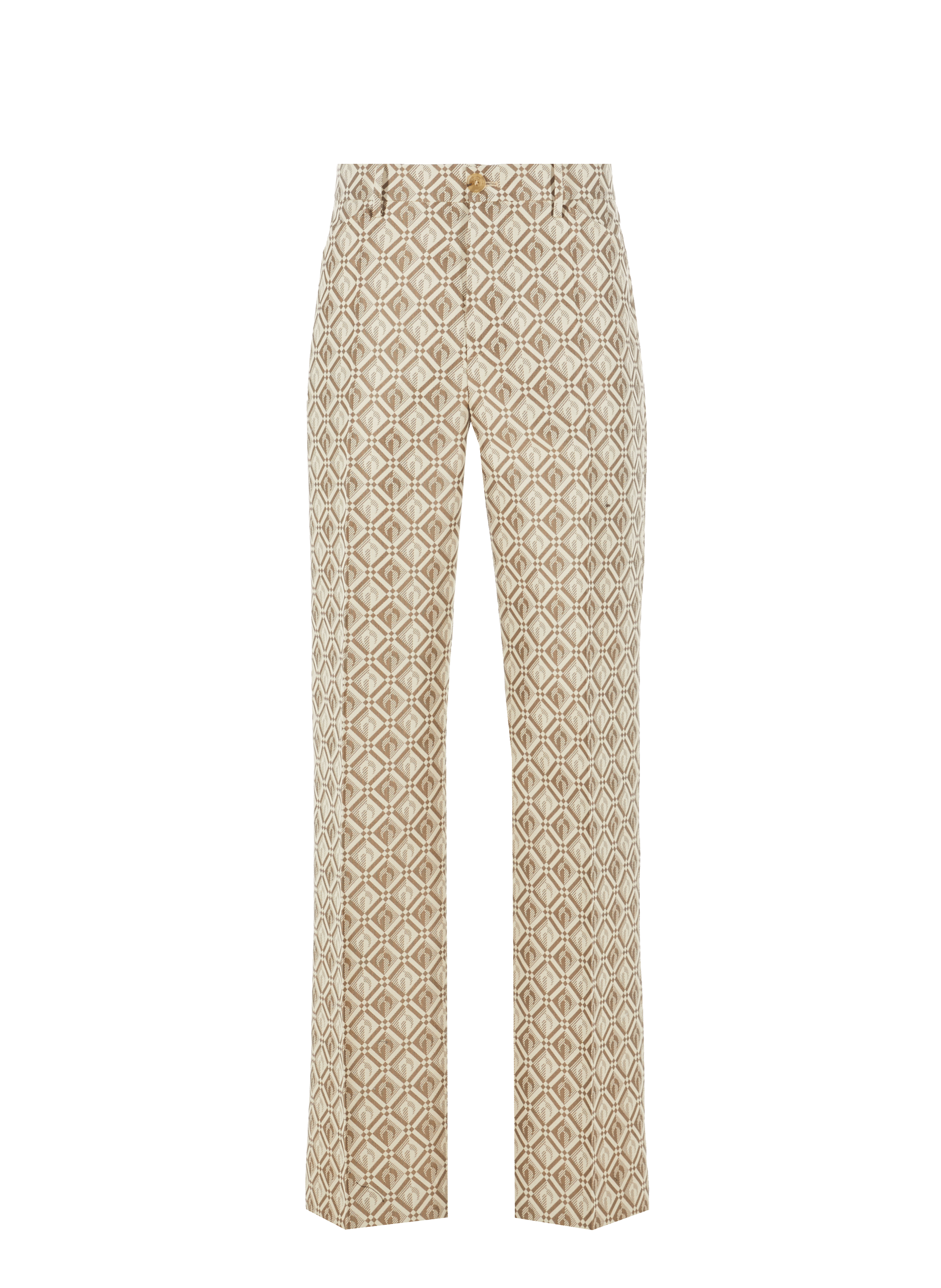Pantalon à motif monogramme