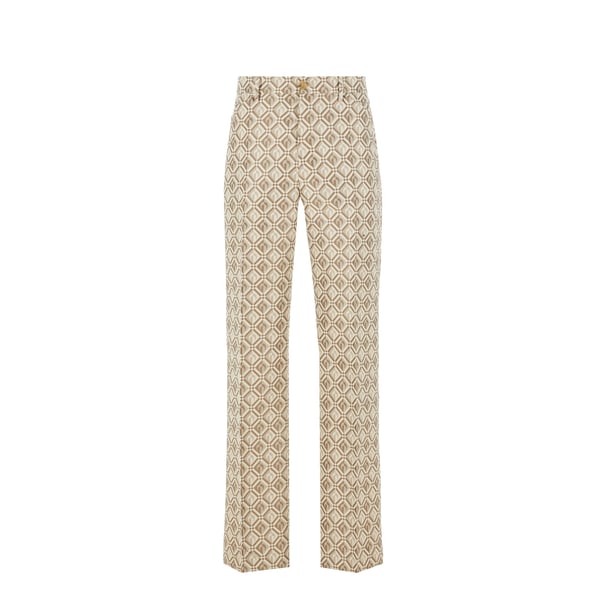Pantalon à motif monogramme