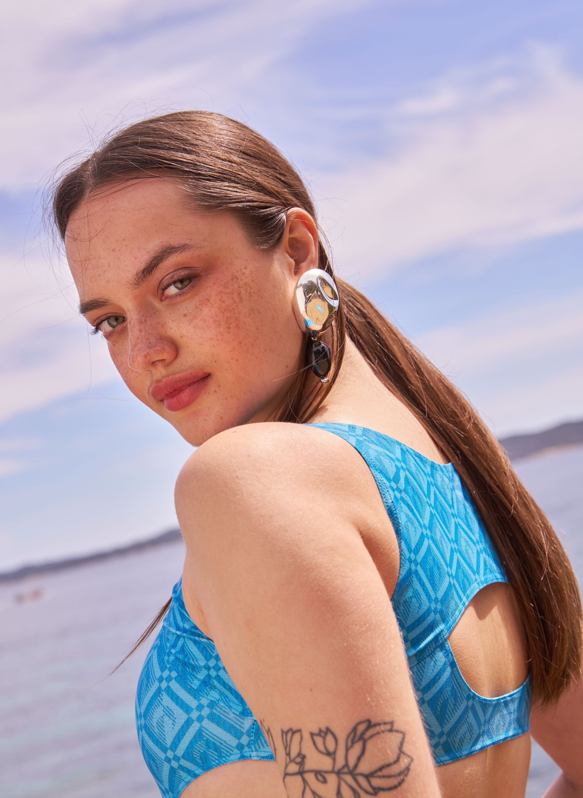 Boucles d'oreille Oriente MONICA SORDO Argent