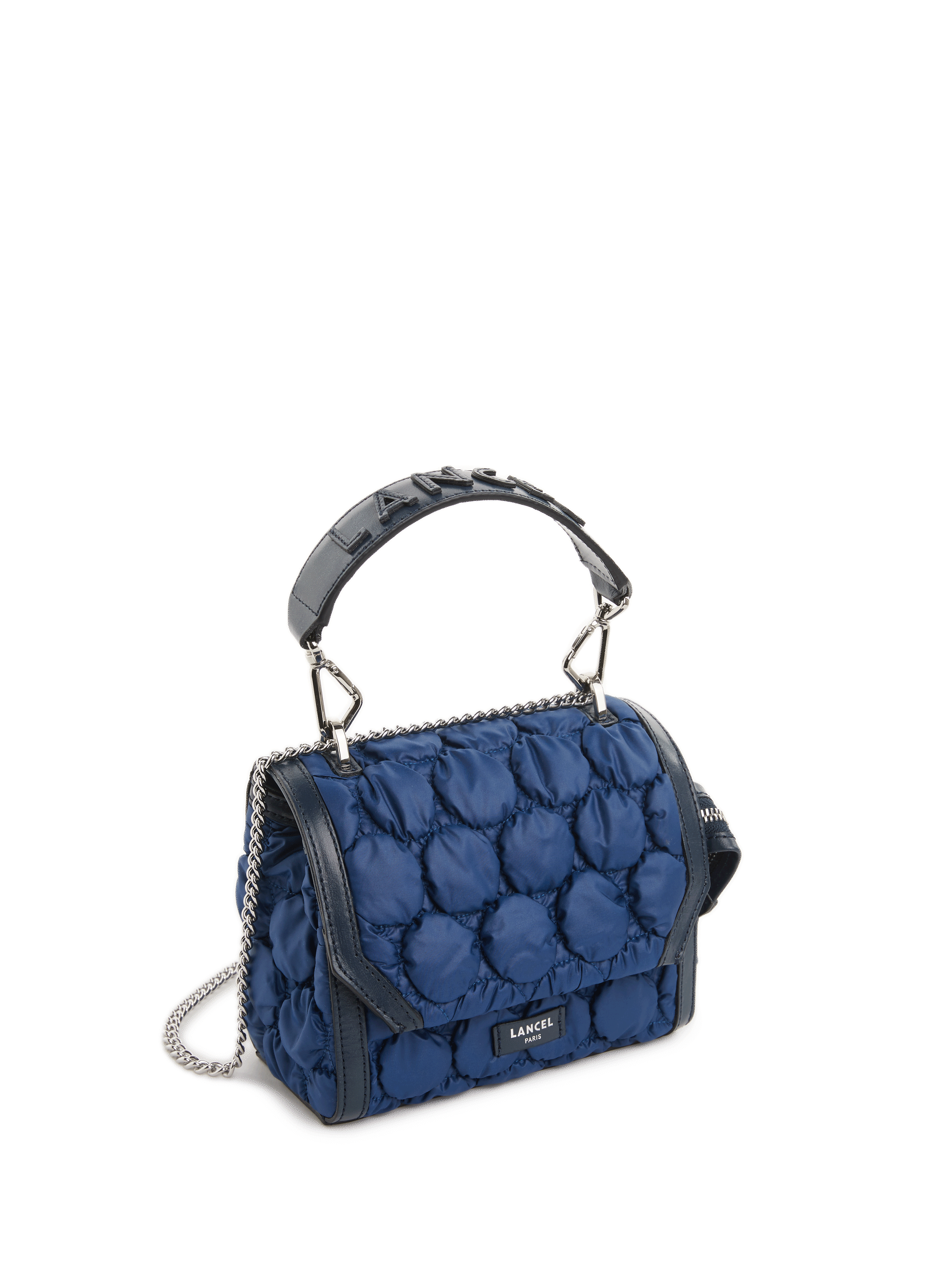 Sac Ninon en nylon et cuir