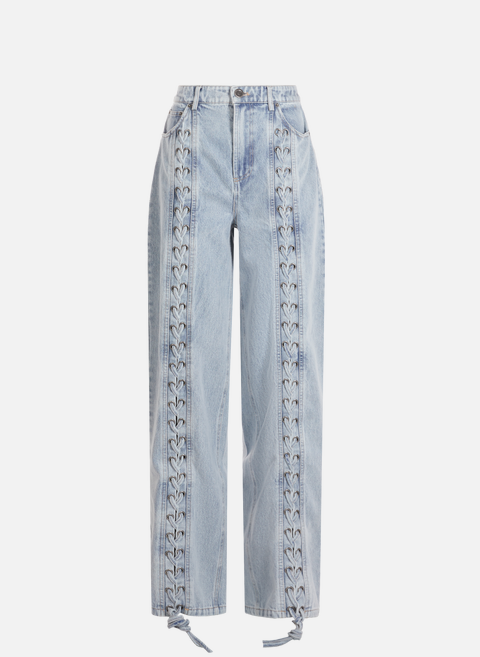Bleurotate laced jeans 