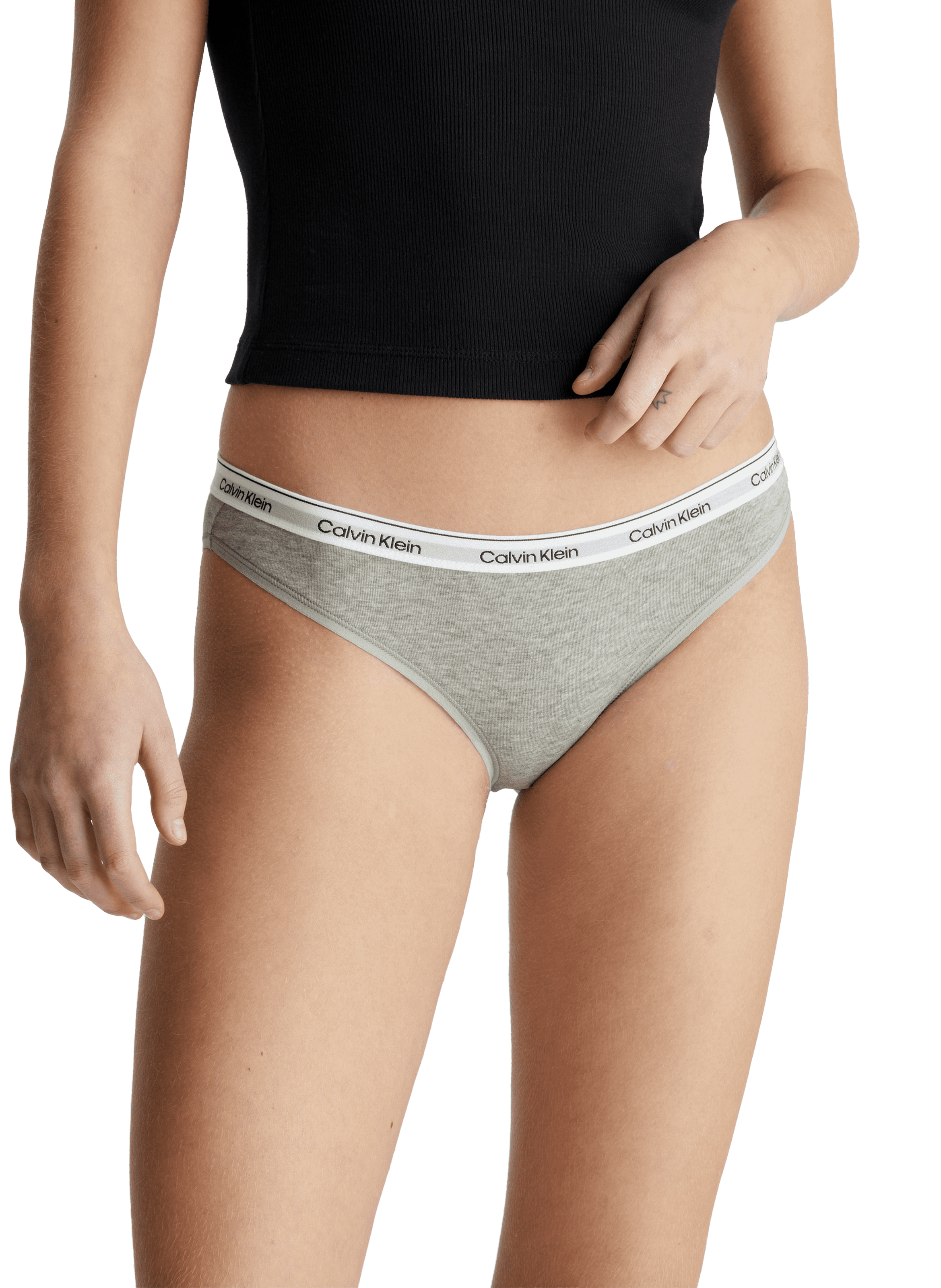 Culotte en coton  CALVIN KLEIN Gris