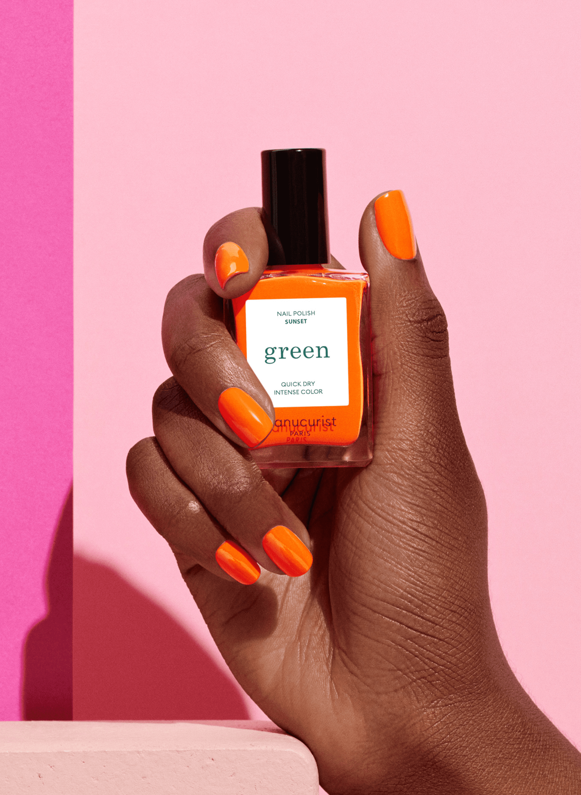 Green Nail Polish MANUCURIST Sunset