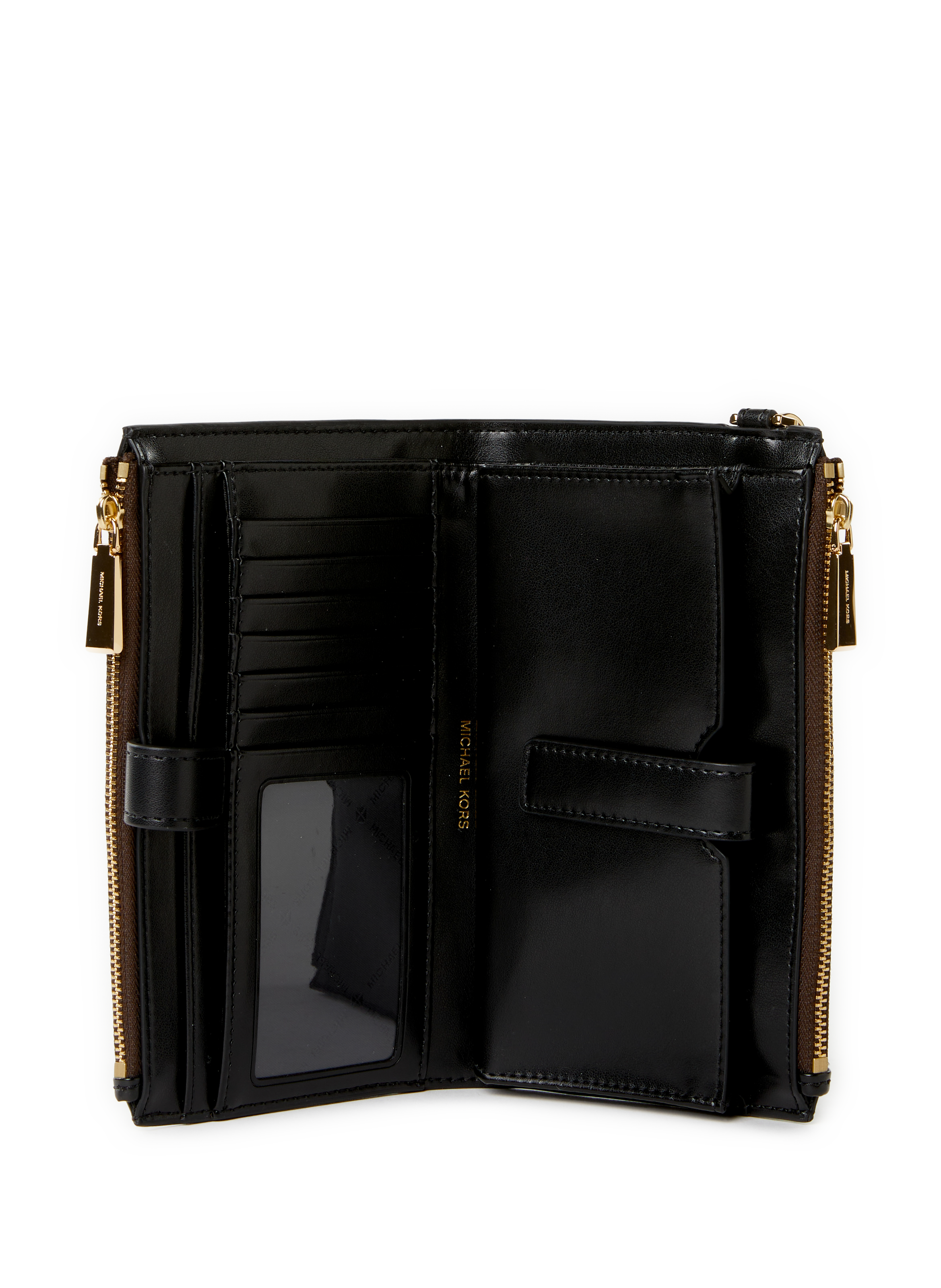 Wallet with logo print Multicolour