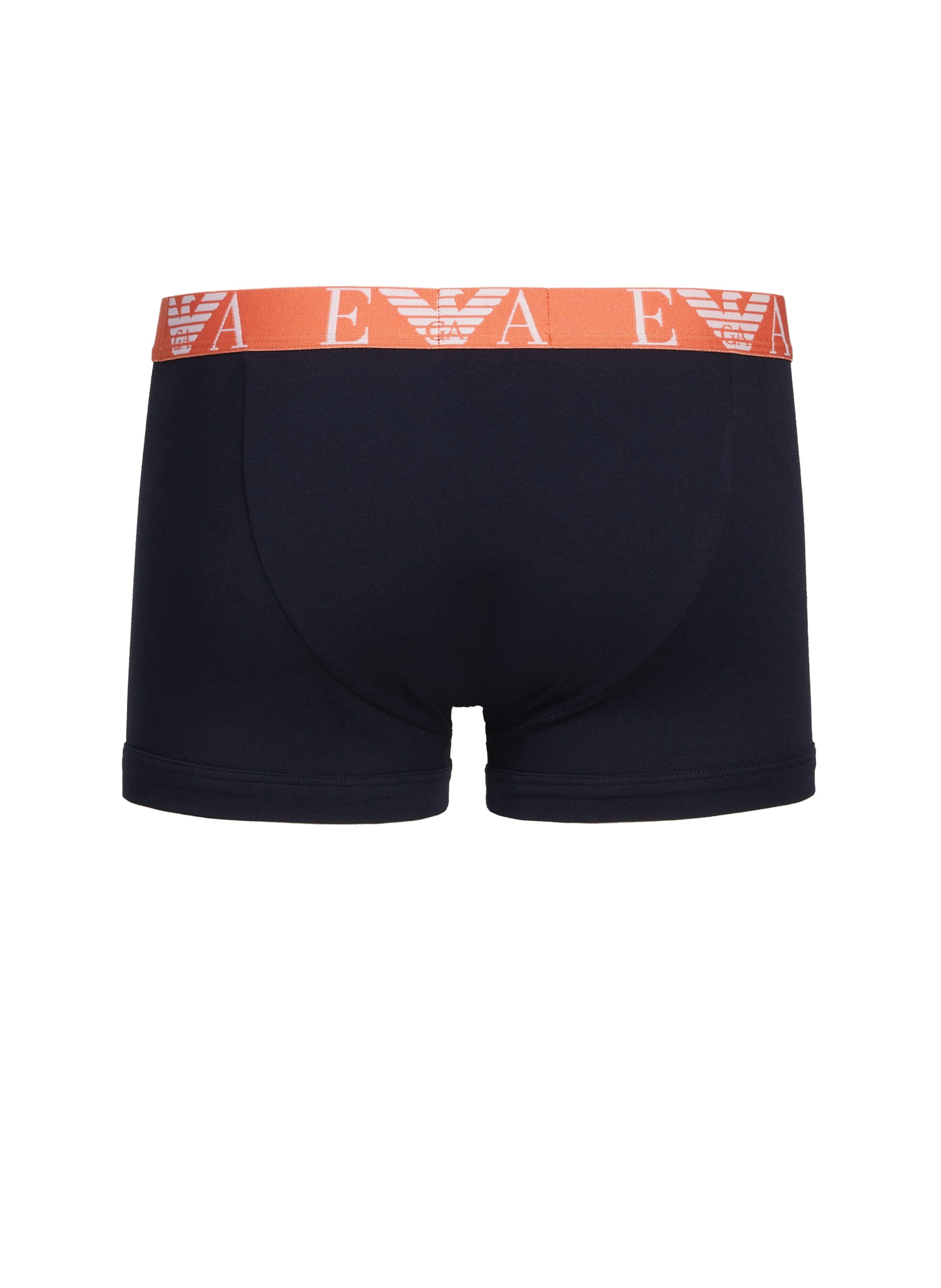  Pack of three cotton boxers EMPORIO ARMANI Blue