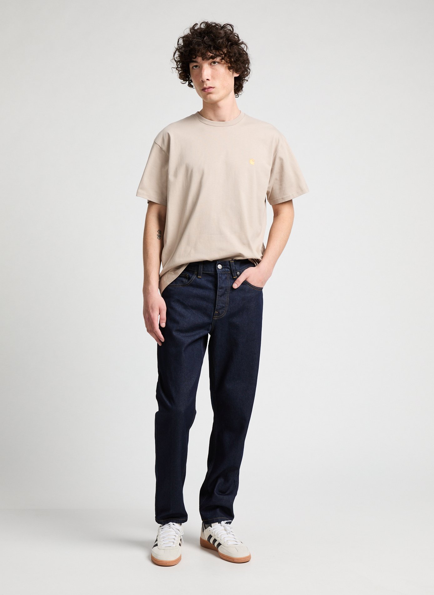 Organic cotton jeans CARHARTT WIP Blue