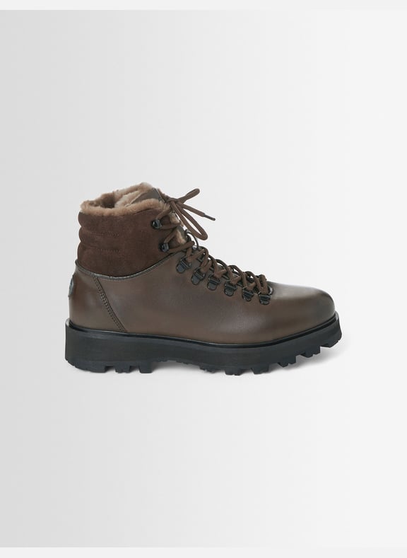 Chaussures de montagne classic boot w cuir Beige by FUSALP FUSALP Chaussures de montagne classic boot w cuir Beige