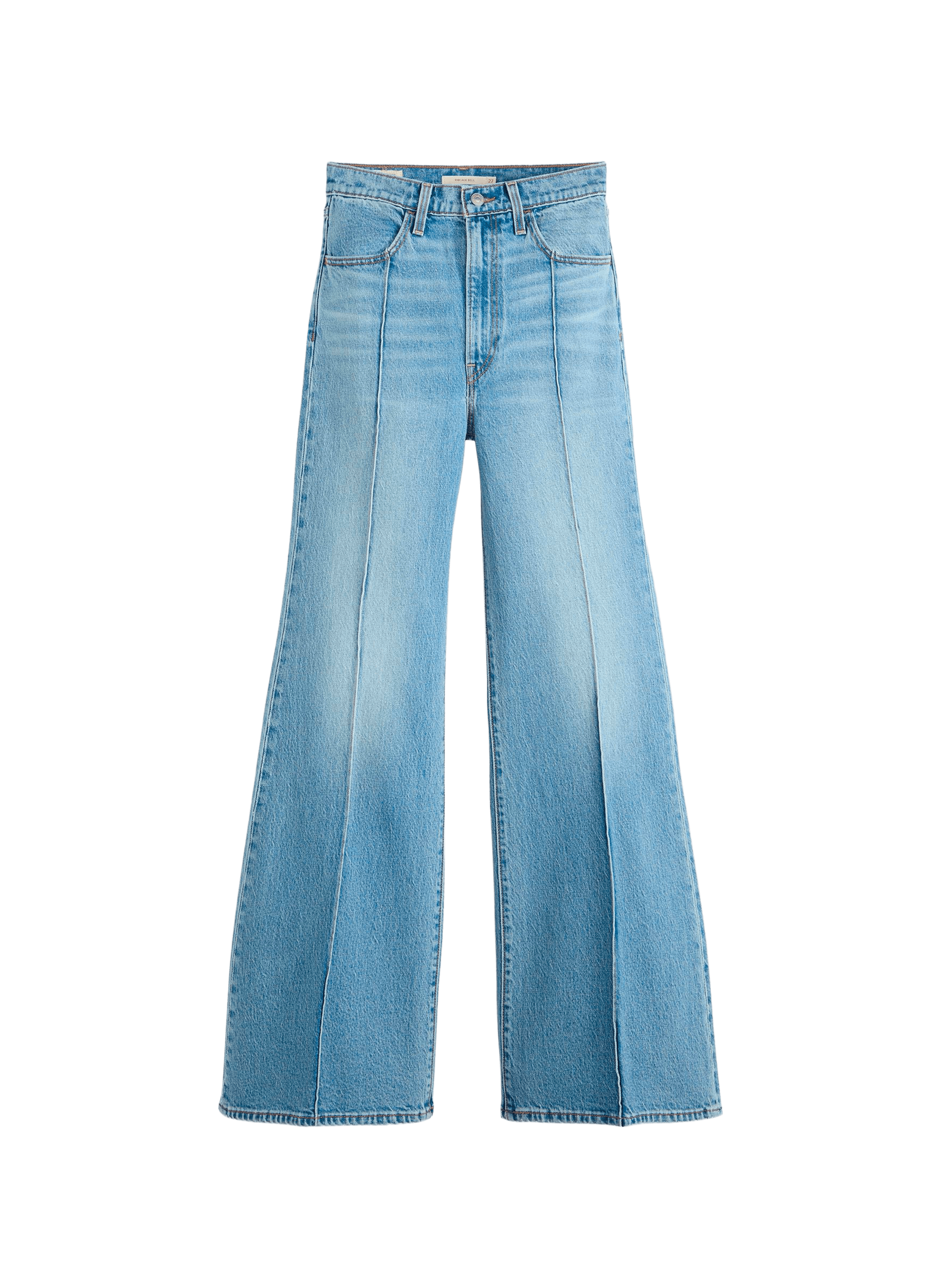 Jean straight large LEVI'S Bleu