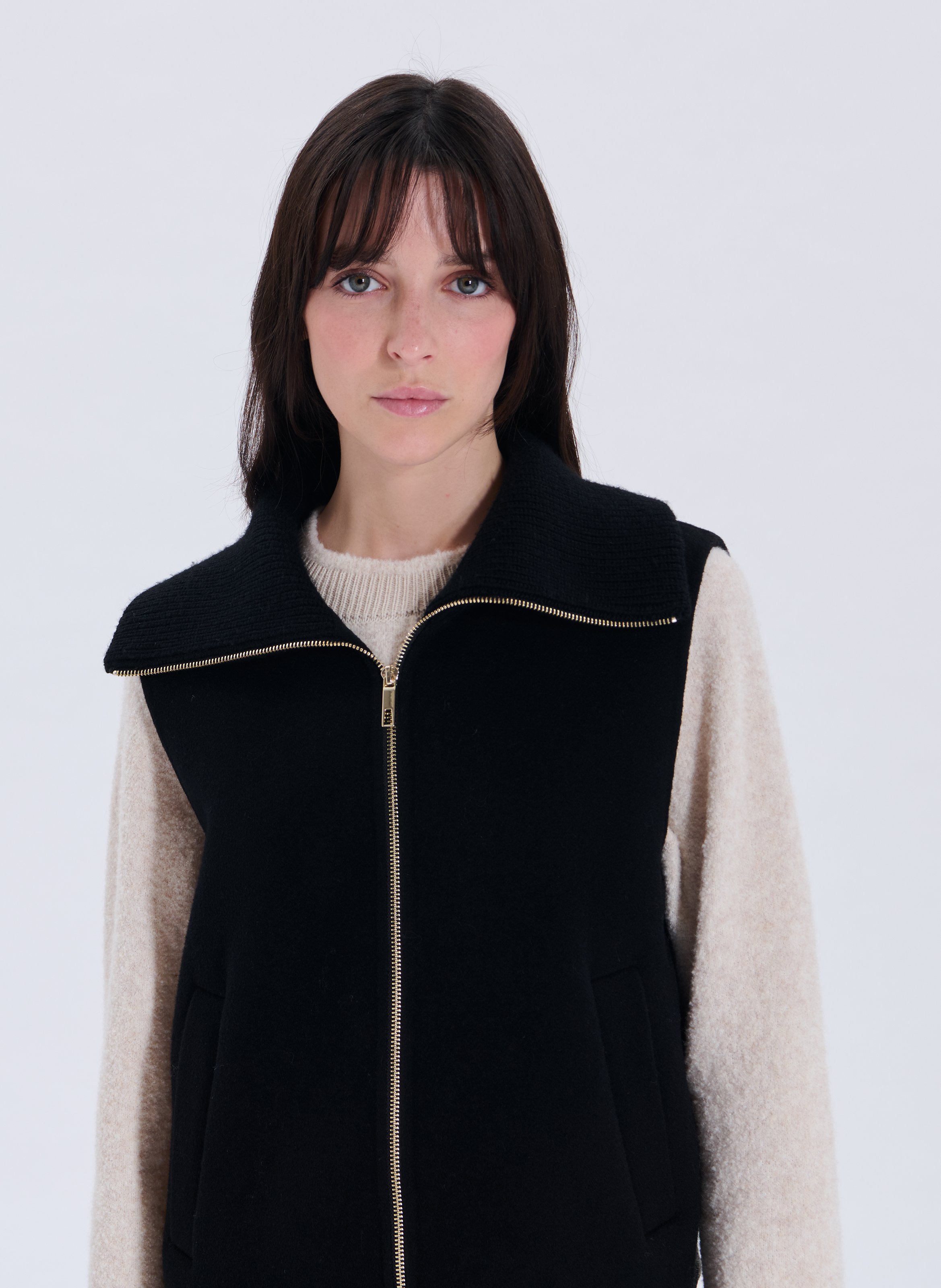 Gilet  glassandre ZAPA Noir