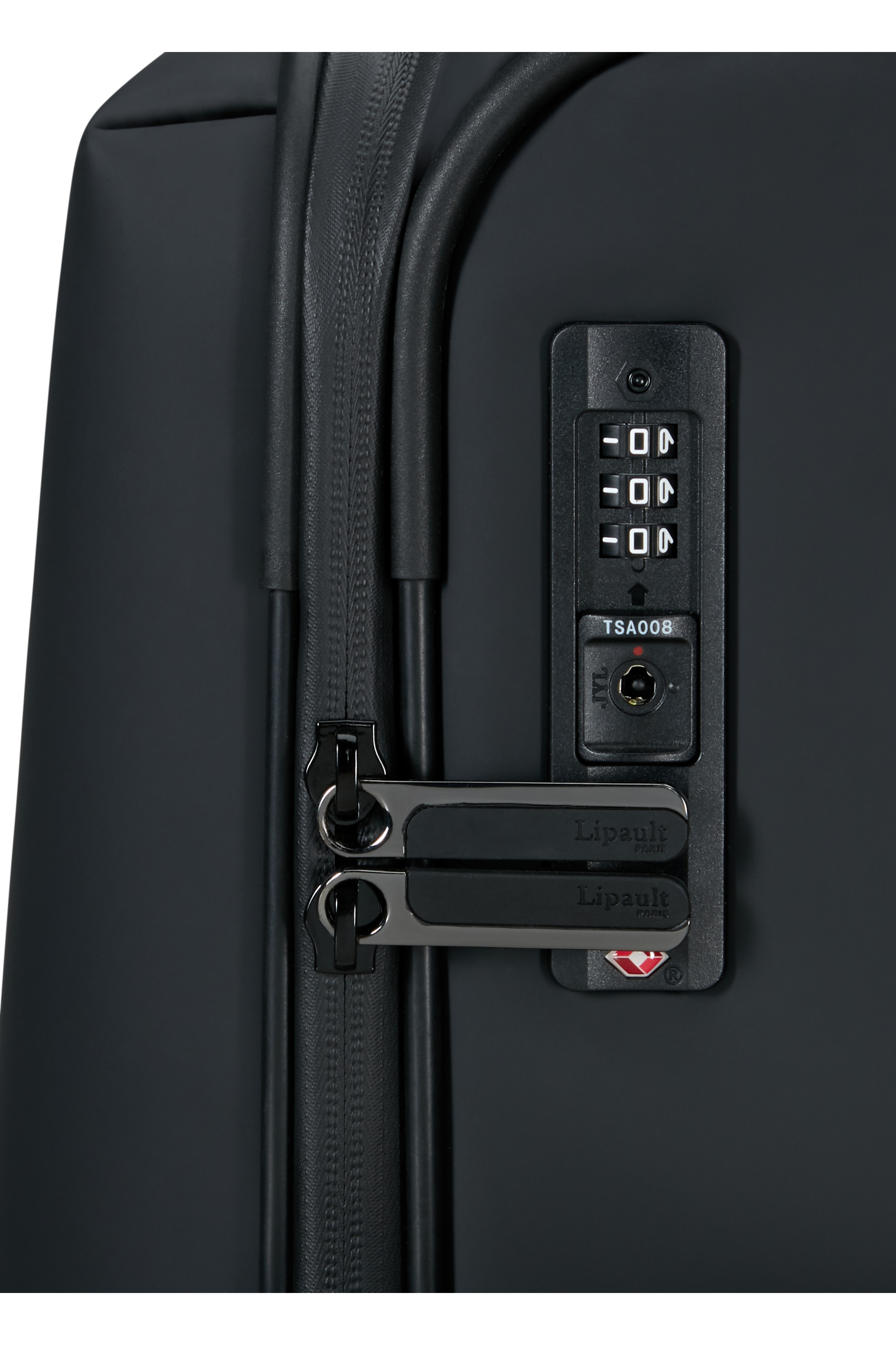 Lost in berlin valise 4 roues taille xl LIPAULT PARIS Noir