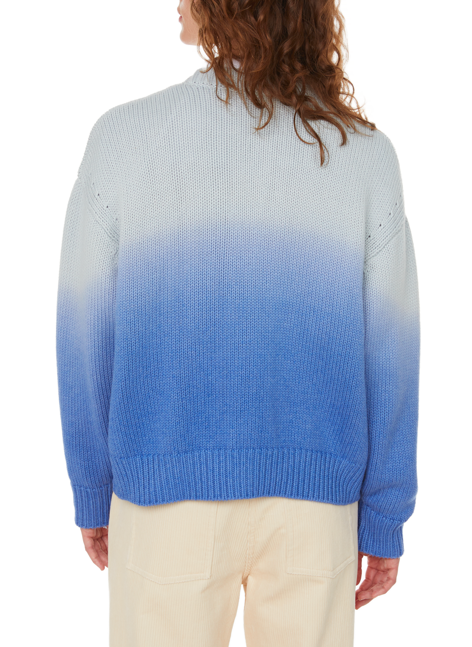 Wool and cotton cardigan  ETRE CECILE Blue
