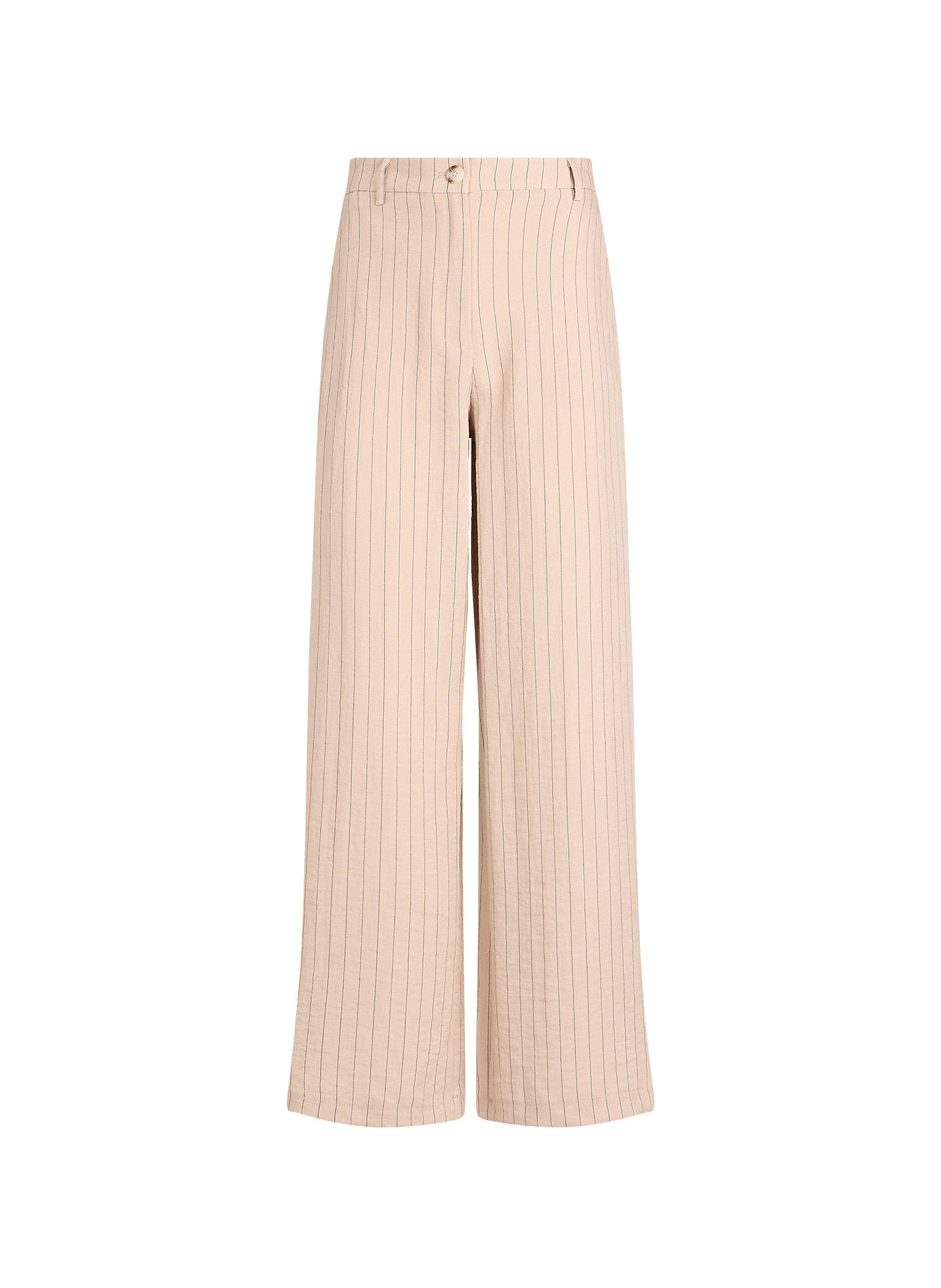 Pantalon droit à rayures OBJECT Beige