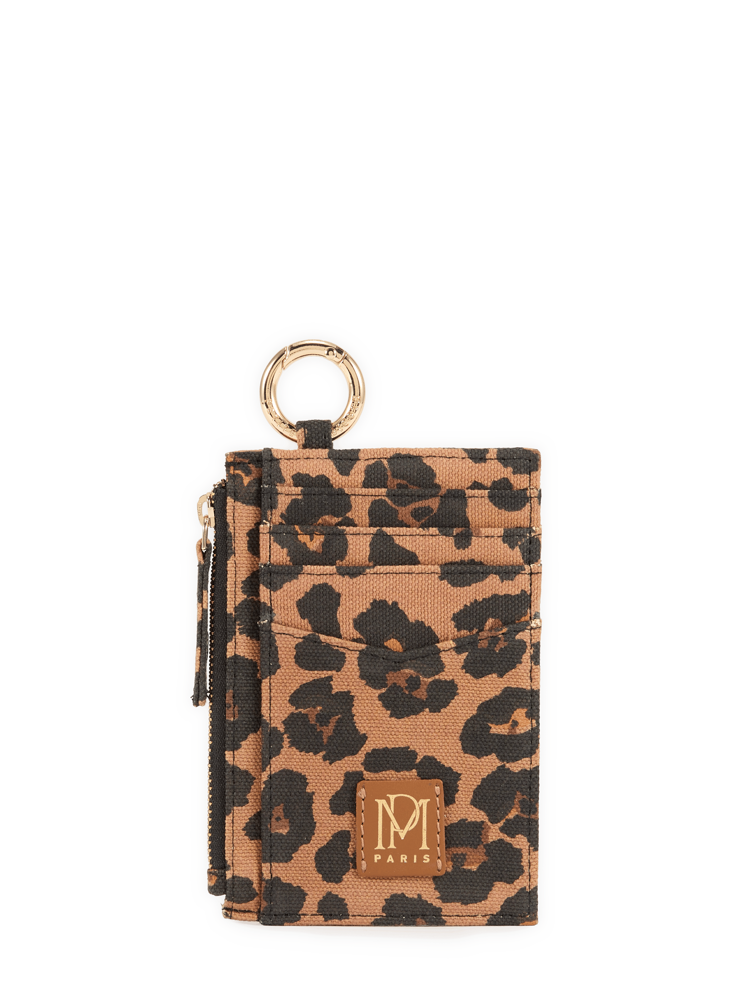 Elmo printed cotton cardholder PETITE MENDIGOTE Multicolour