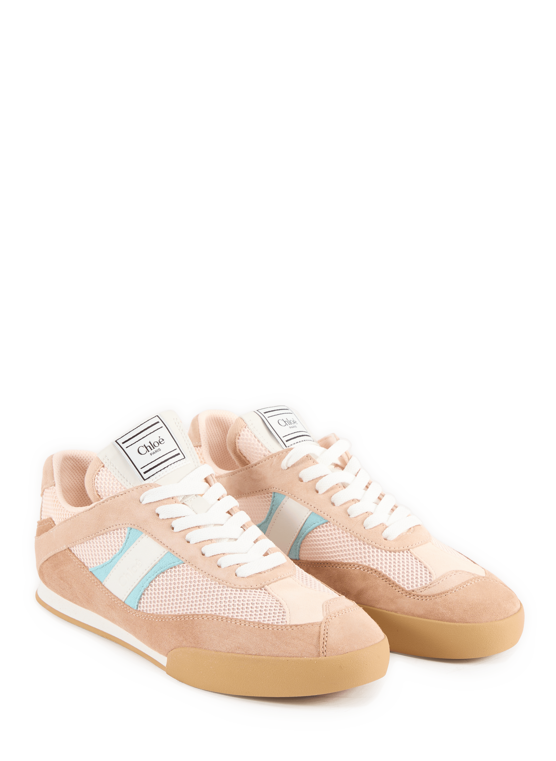 Baskets basses en mesh Chloé Kick CHLOÉ Rose