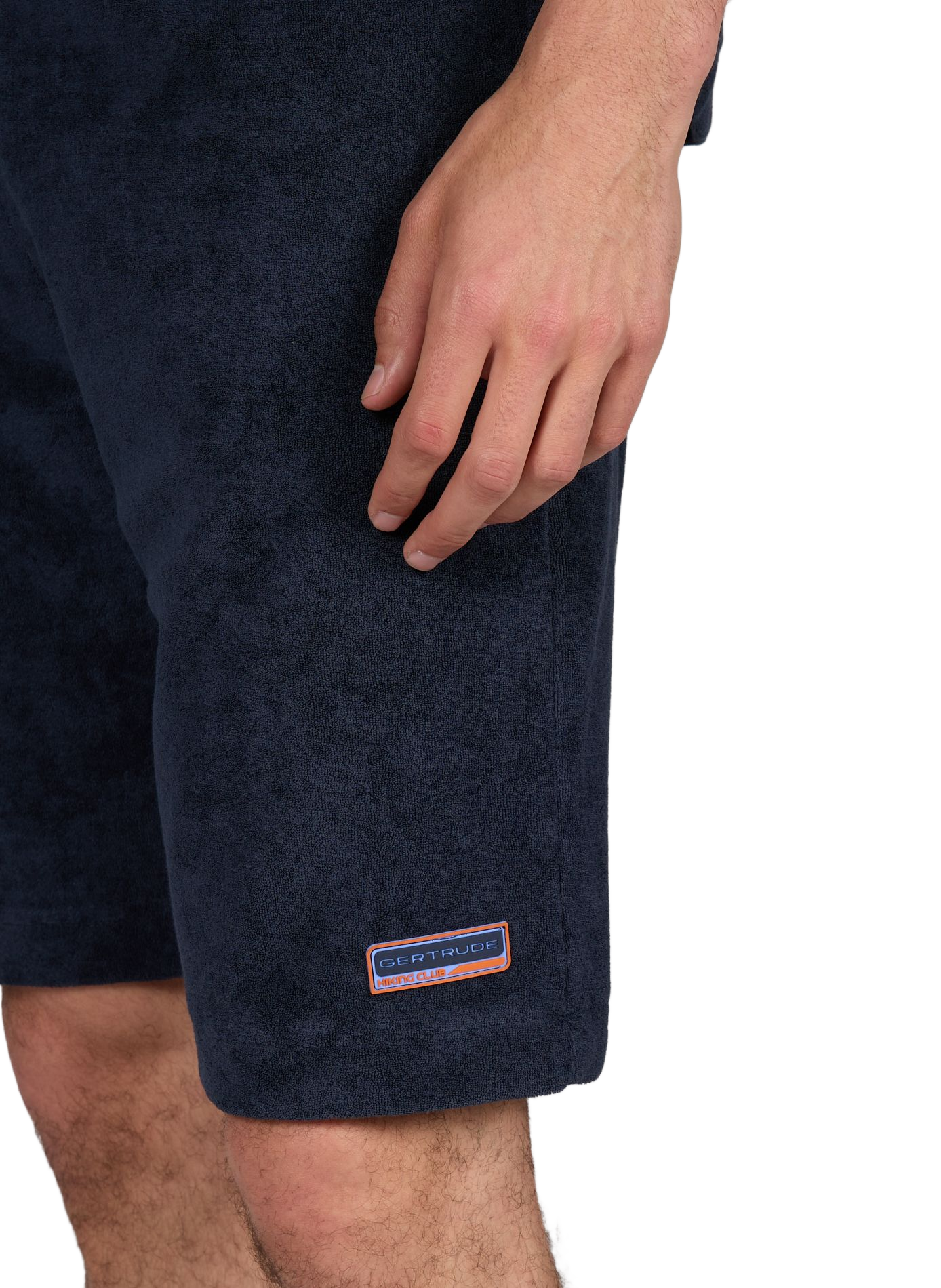 Short éponge en coton mélangé GERTRUDE ET GASTON Bleu