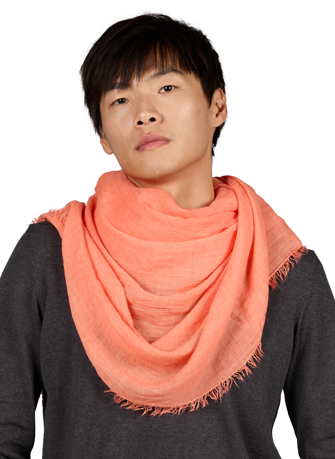 Plain scarf SAISON 1865 Pink