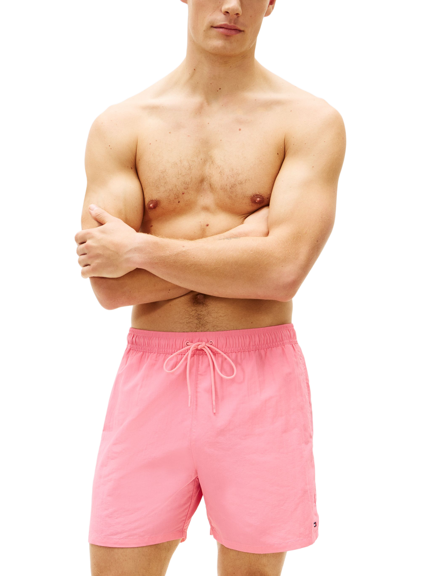 Mid-length swim shorts TOMMY HILFIGER Pink
