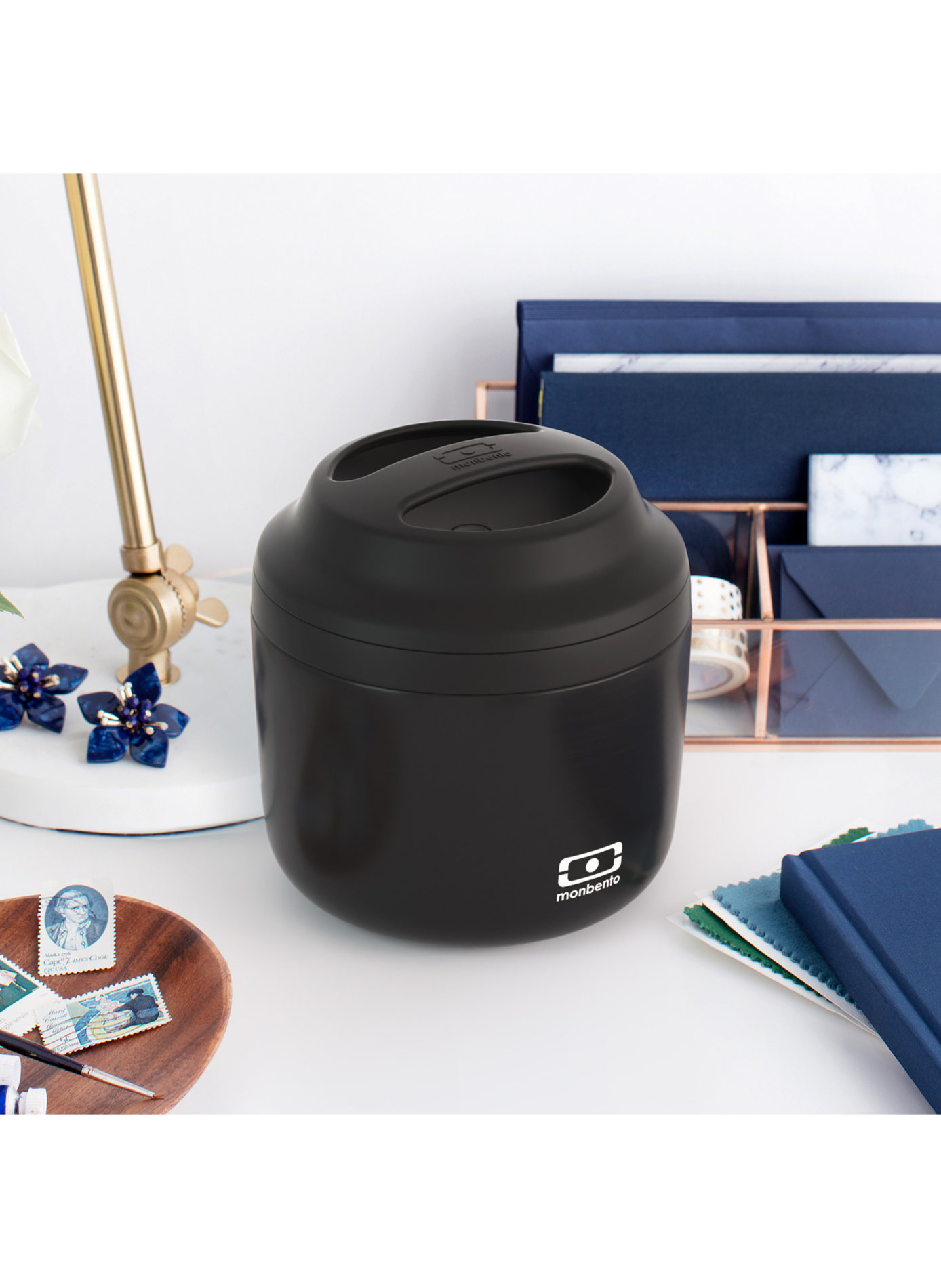 Lunch box isotherme Element 55 cl MONBENTO Noir