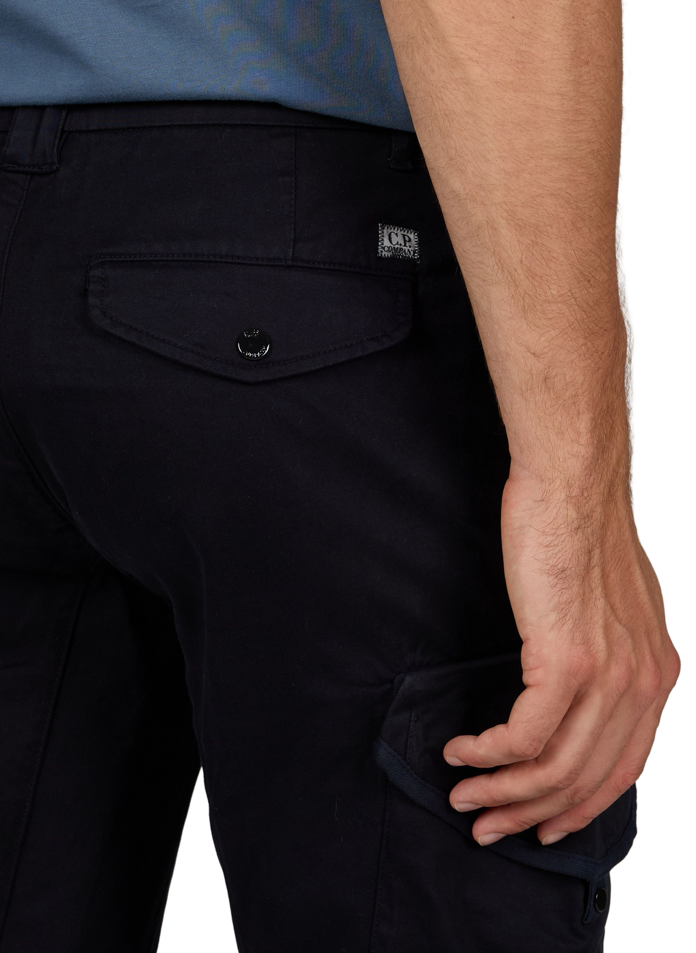 Slim fit broek CP COMPANY Blauw
