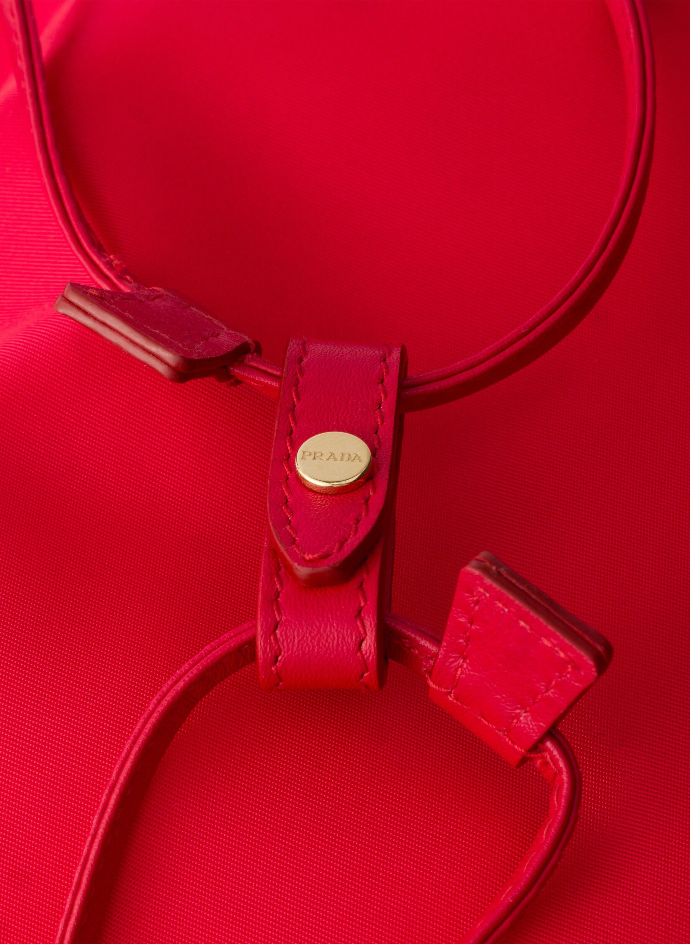 Pochette prada wish en re-nylon PRADA Rouge