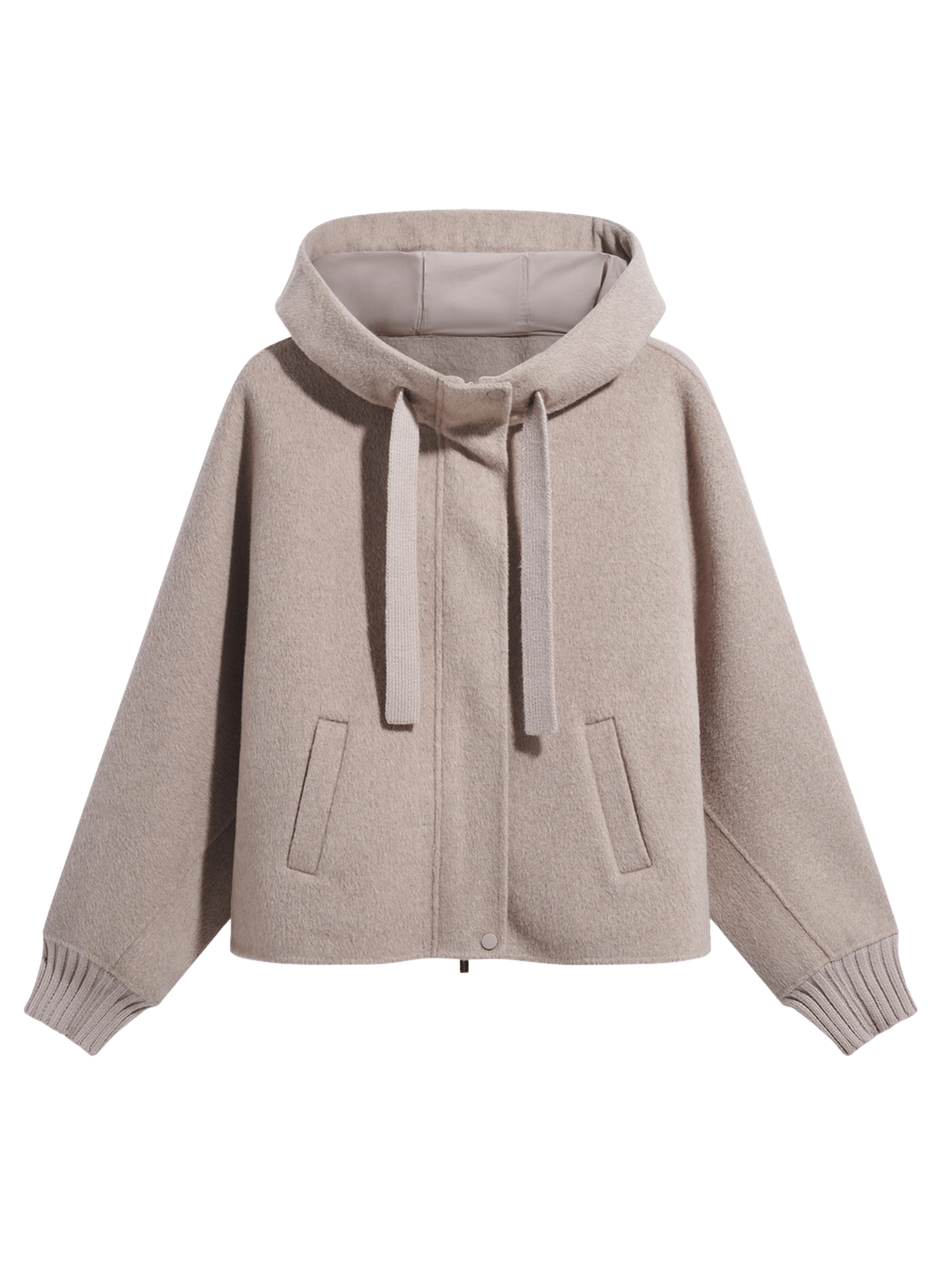 Doudoune courte en laine double face - anor GERARD DAREL Beige