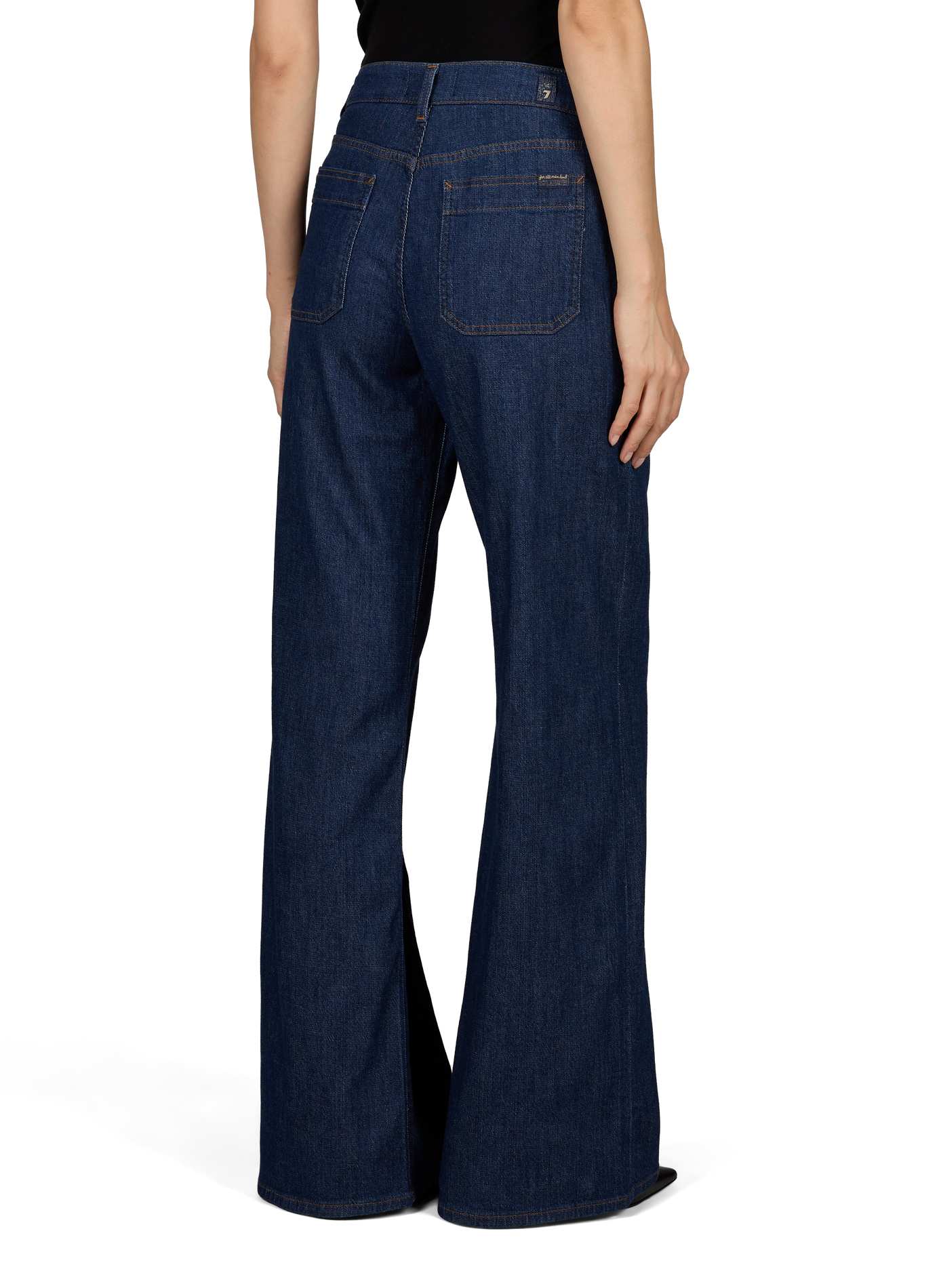 Bootcut jeans Utility Lotta 7 FOR ALL MANKIND Blauw