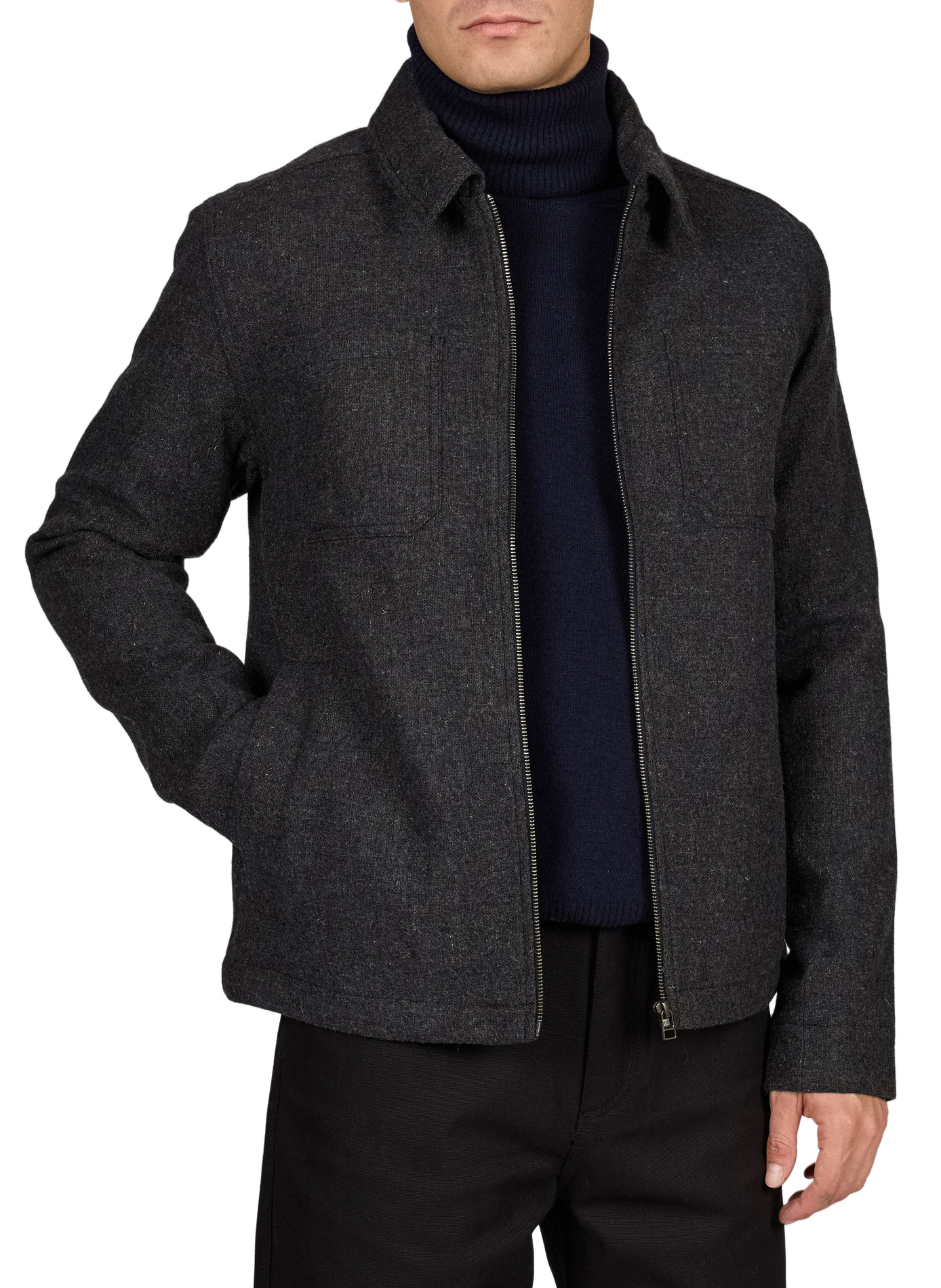 Veste Rivoli droite en laine LAFAURIE Multicolore