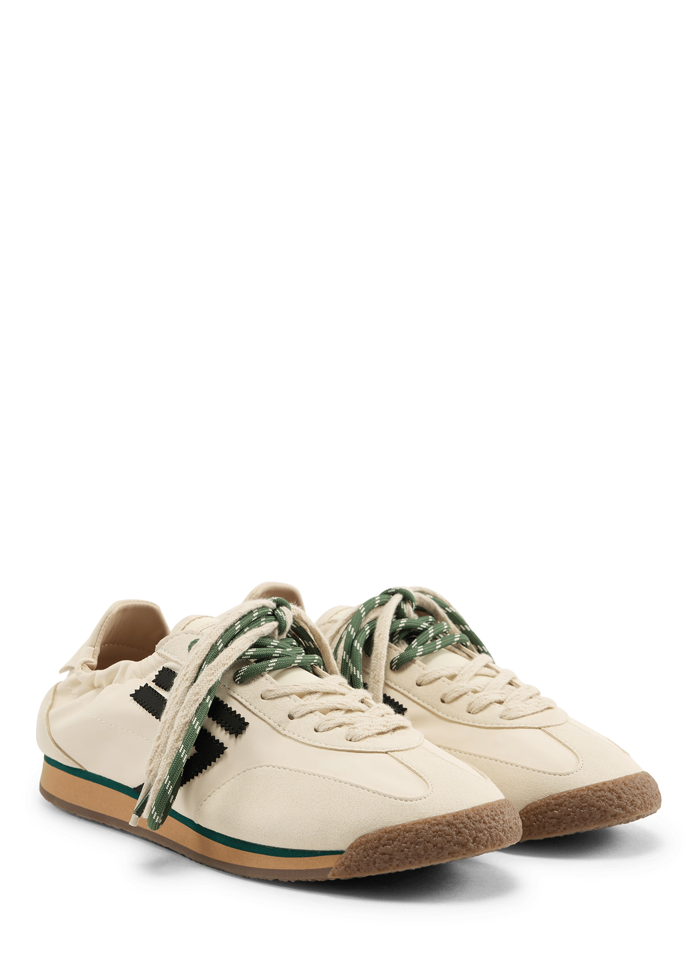Panther double lace sneakers | Beige PURAAI Women