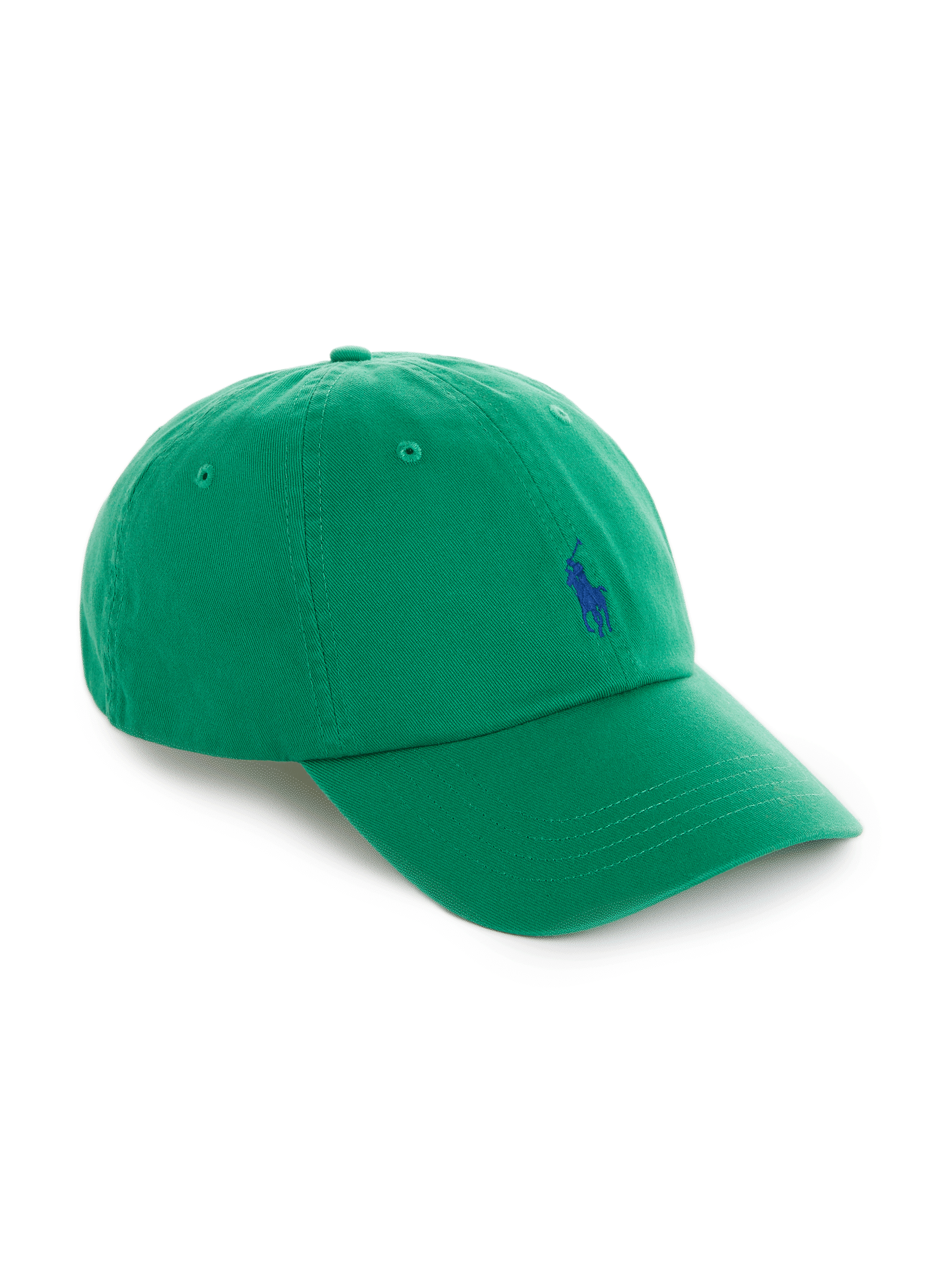 Polo cotton canvas baseball cap POLO RALPH LAUREN Green
