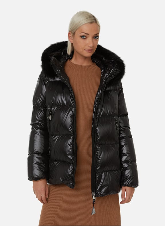 Doudoune fourrure shop moncler