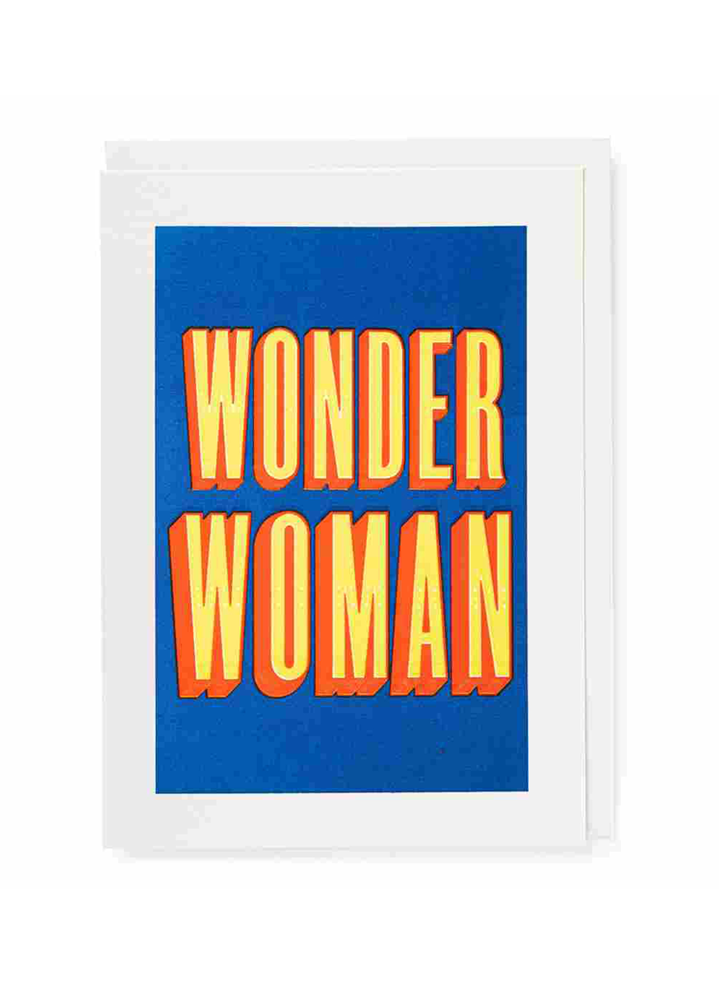 Carte Wonder woman