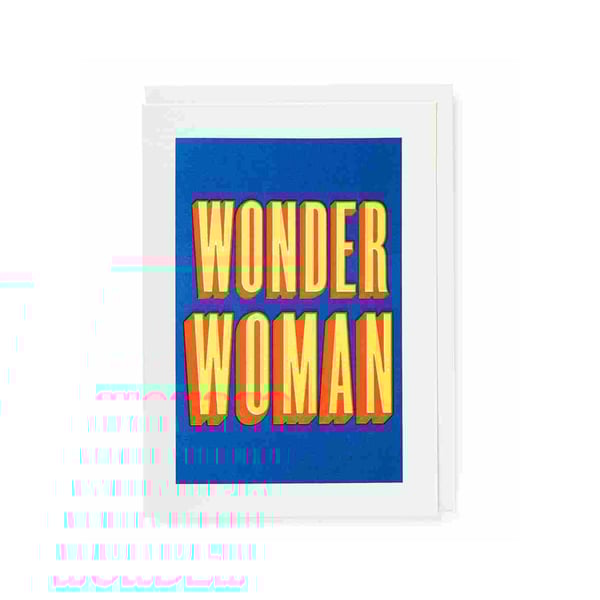 Carte Wonder woman