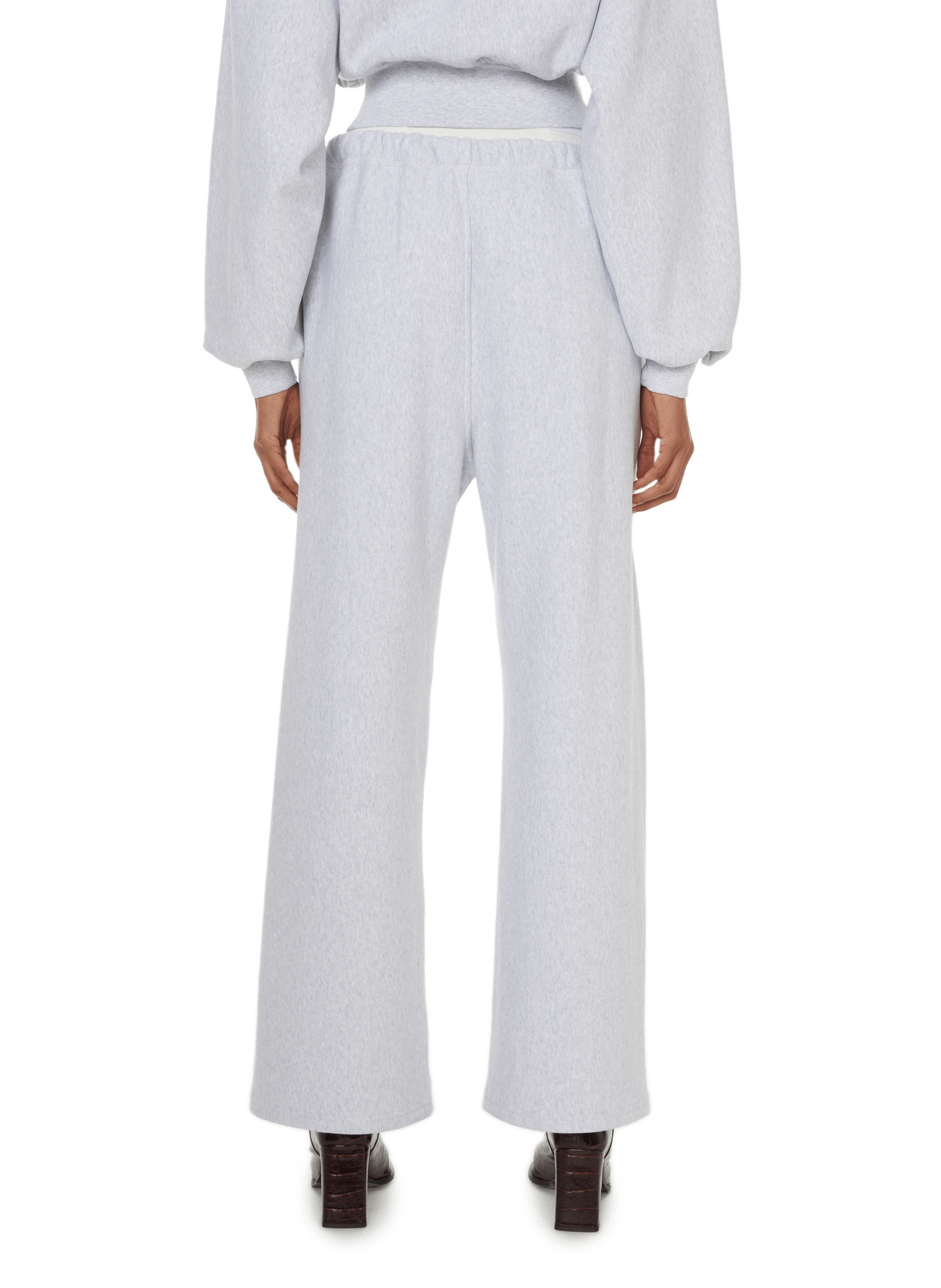 Pantalon de survêtement en coton  ALEXANDER WANG Gris