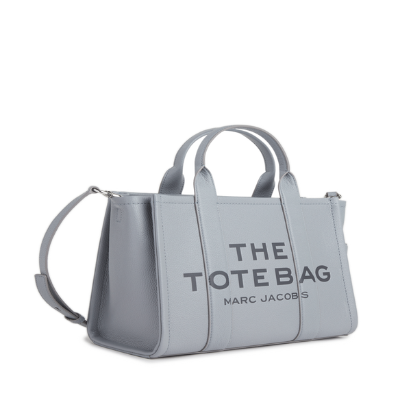 Marc Jacobs The Tote Small Leather Tote Bag In Grey