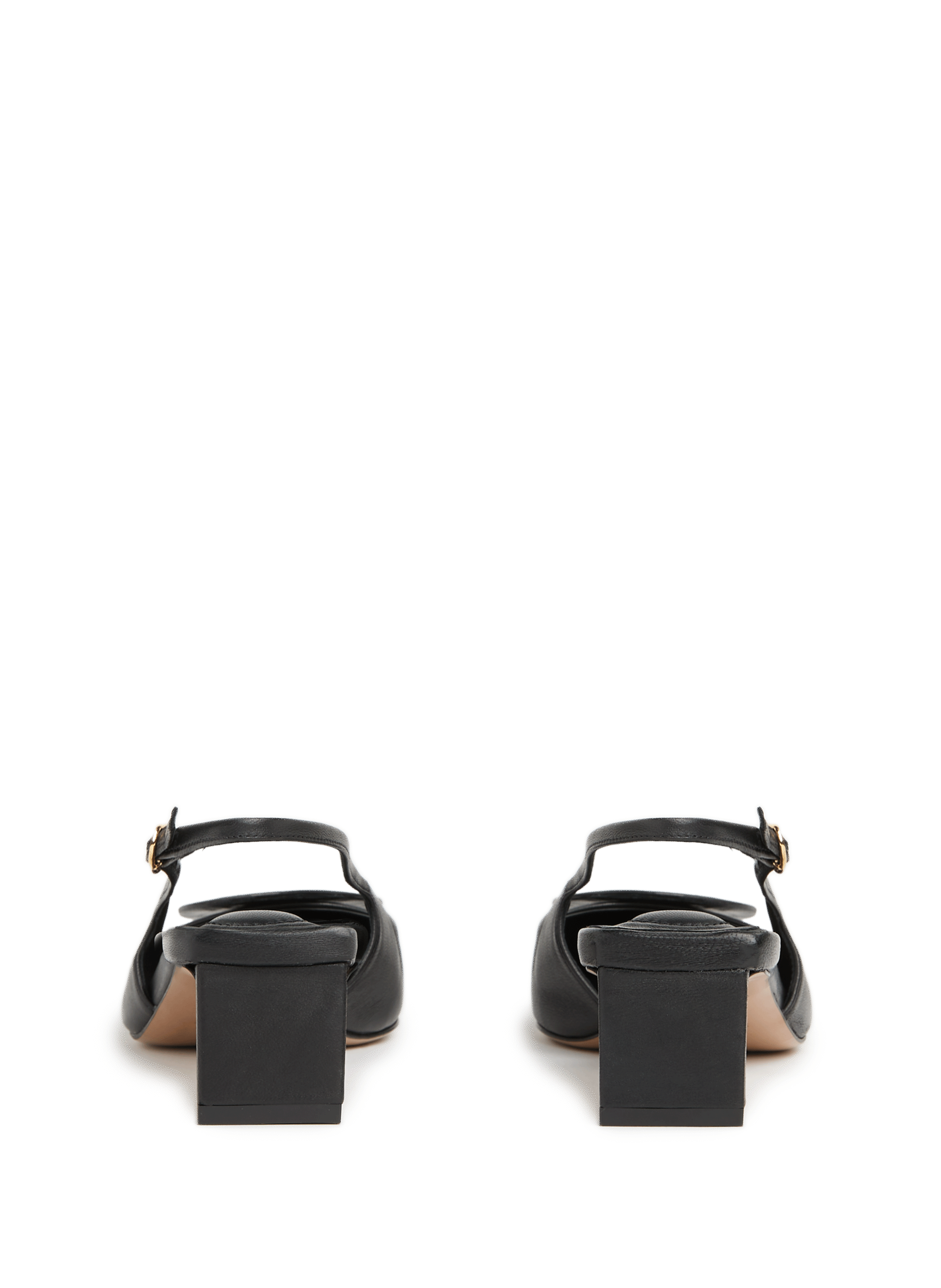 Les Slingbacks Duelo heels JACQUEMUS Black