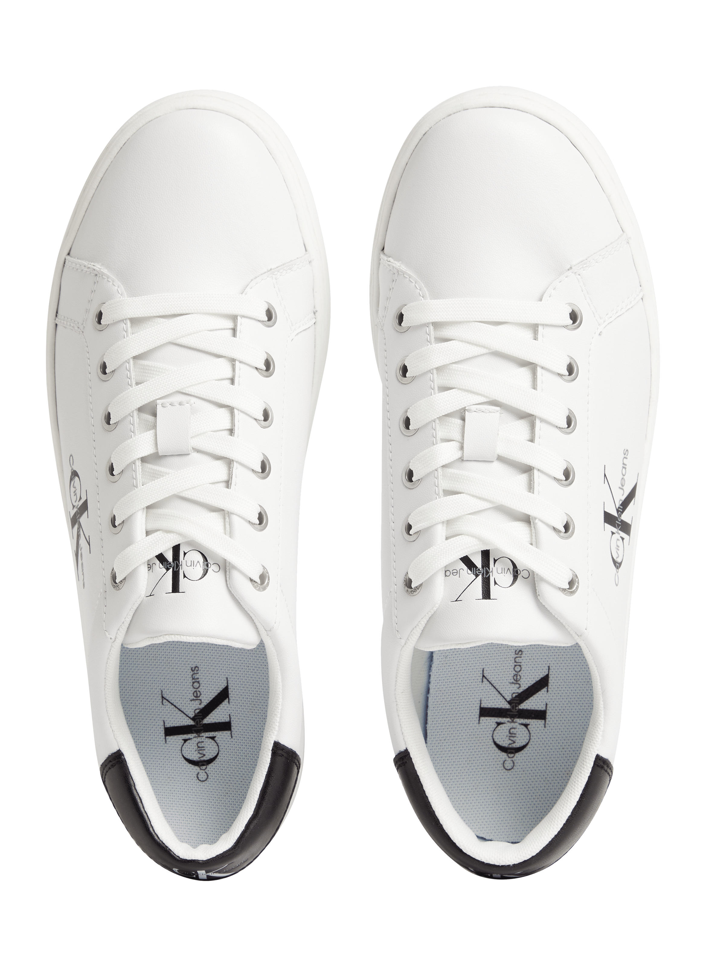 Baskets à logo CALVIN KLEIN Blanc