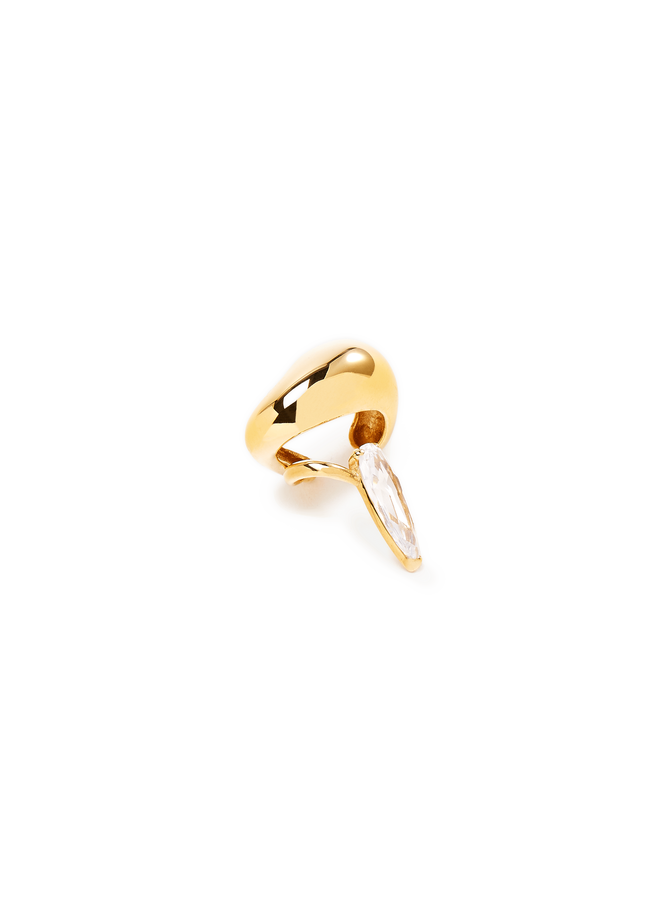 Oorklem Mini Geblazen Scherpe Alien ALAN CROCETTI Goud