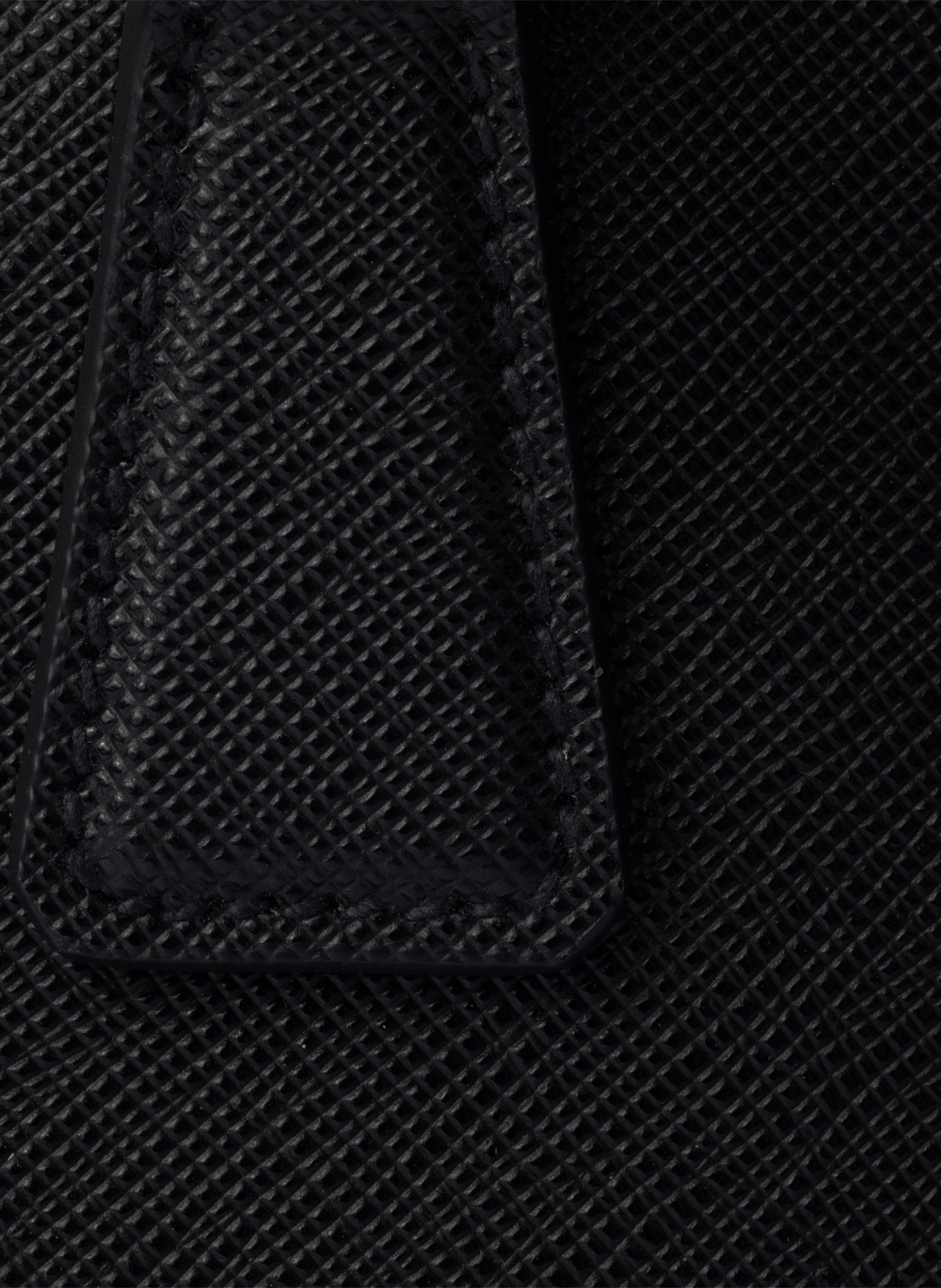 Mini sac en cuir saffiano prada galleria PRADA Noir