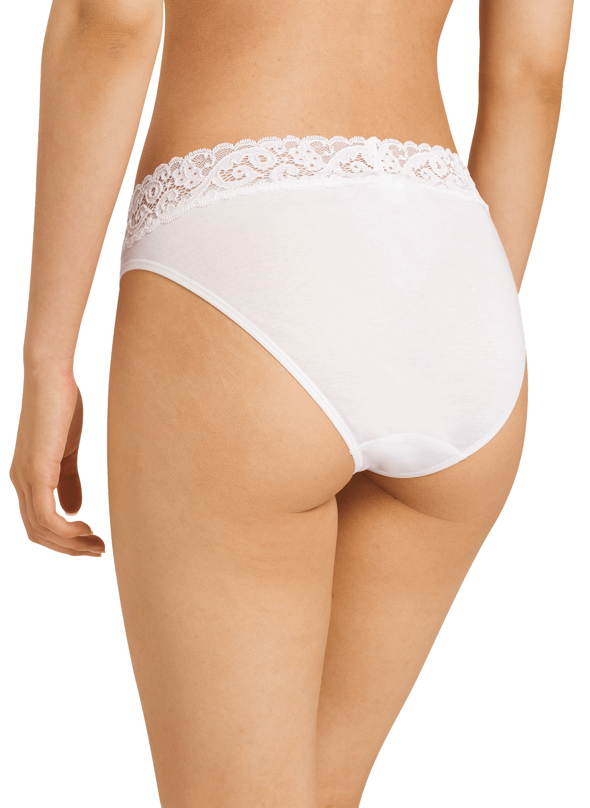 Cotton briefs HANRO White