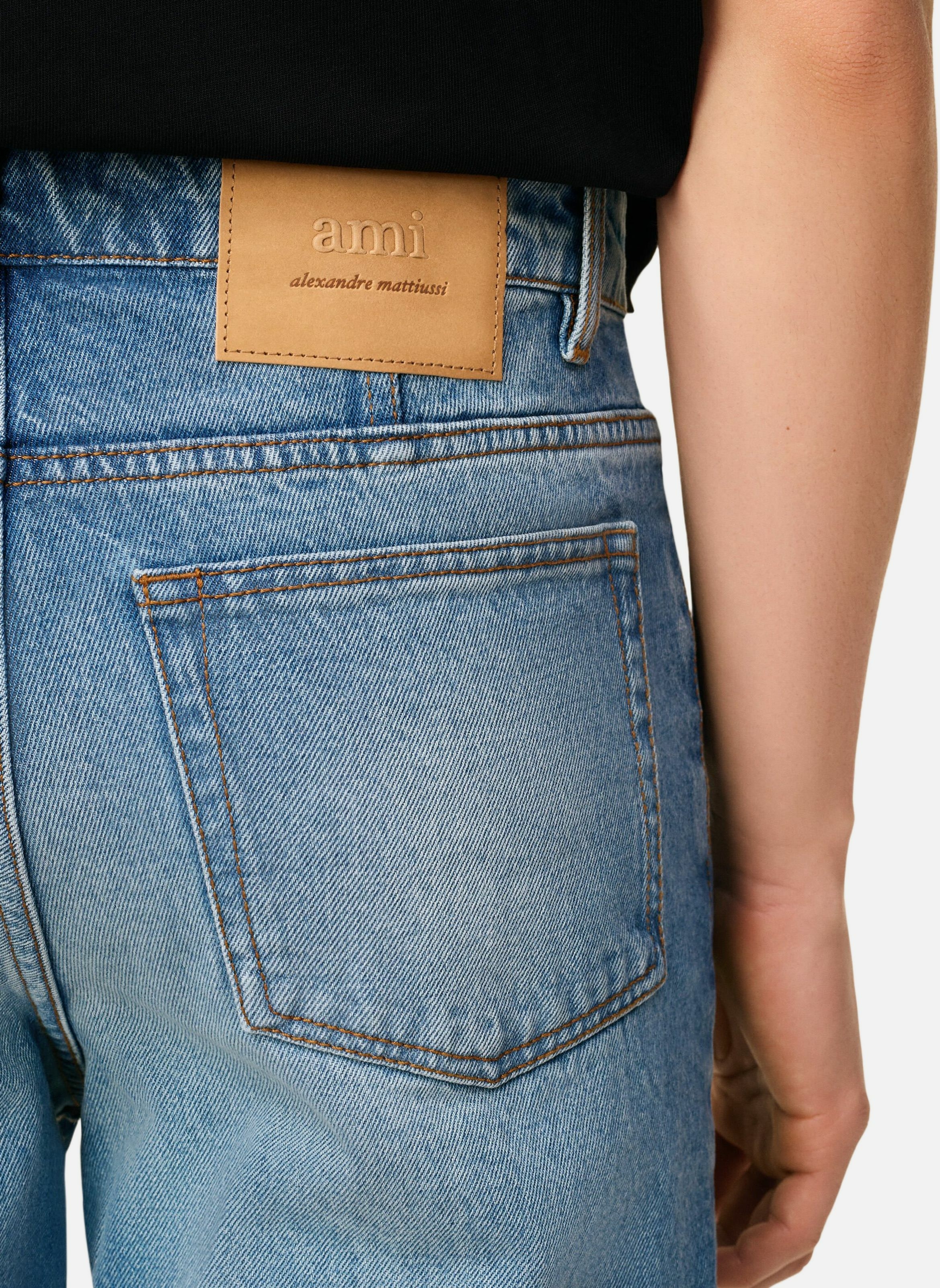 Jean coupe tapered AMI PARIS Bleu