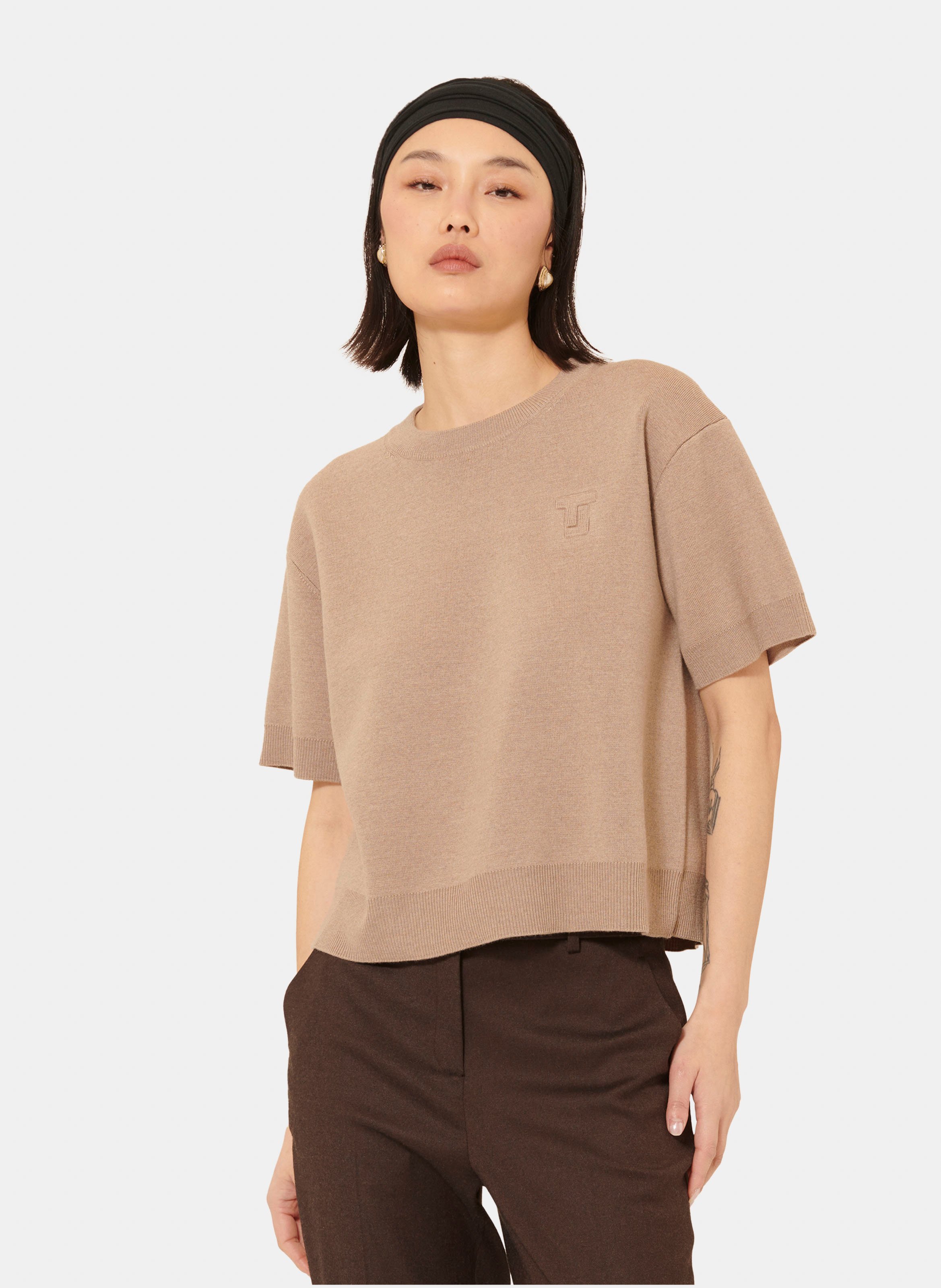 Pull pamelia TARA JARMON Marron