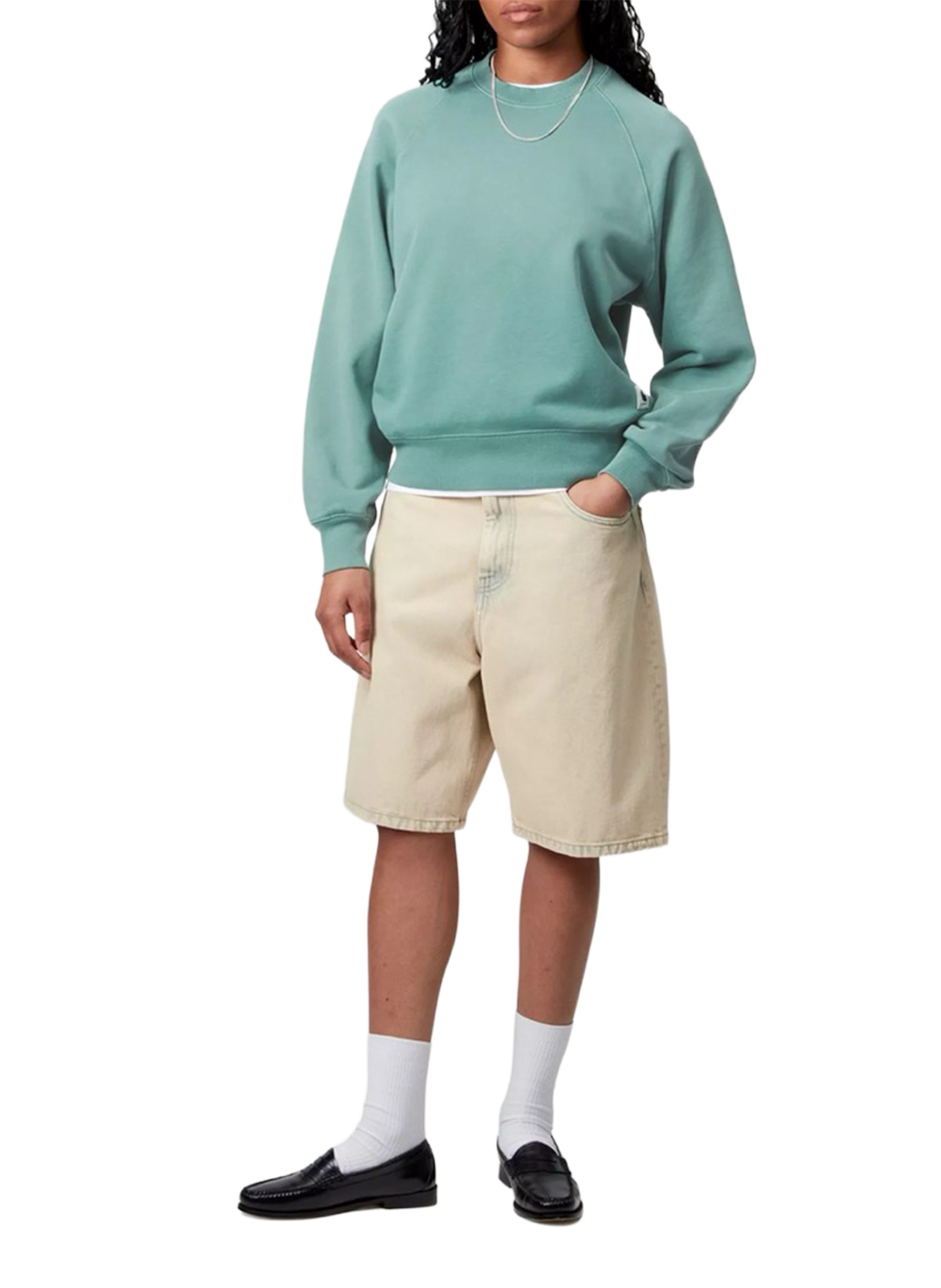 Sweatshirt en coton CARHARTT WIP Vert