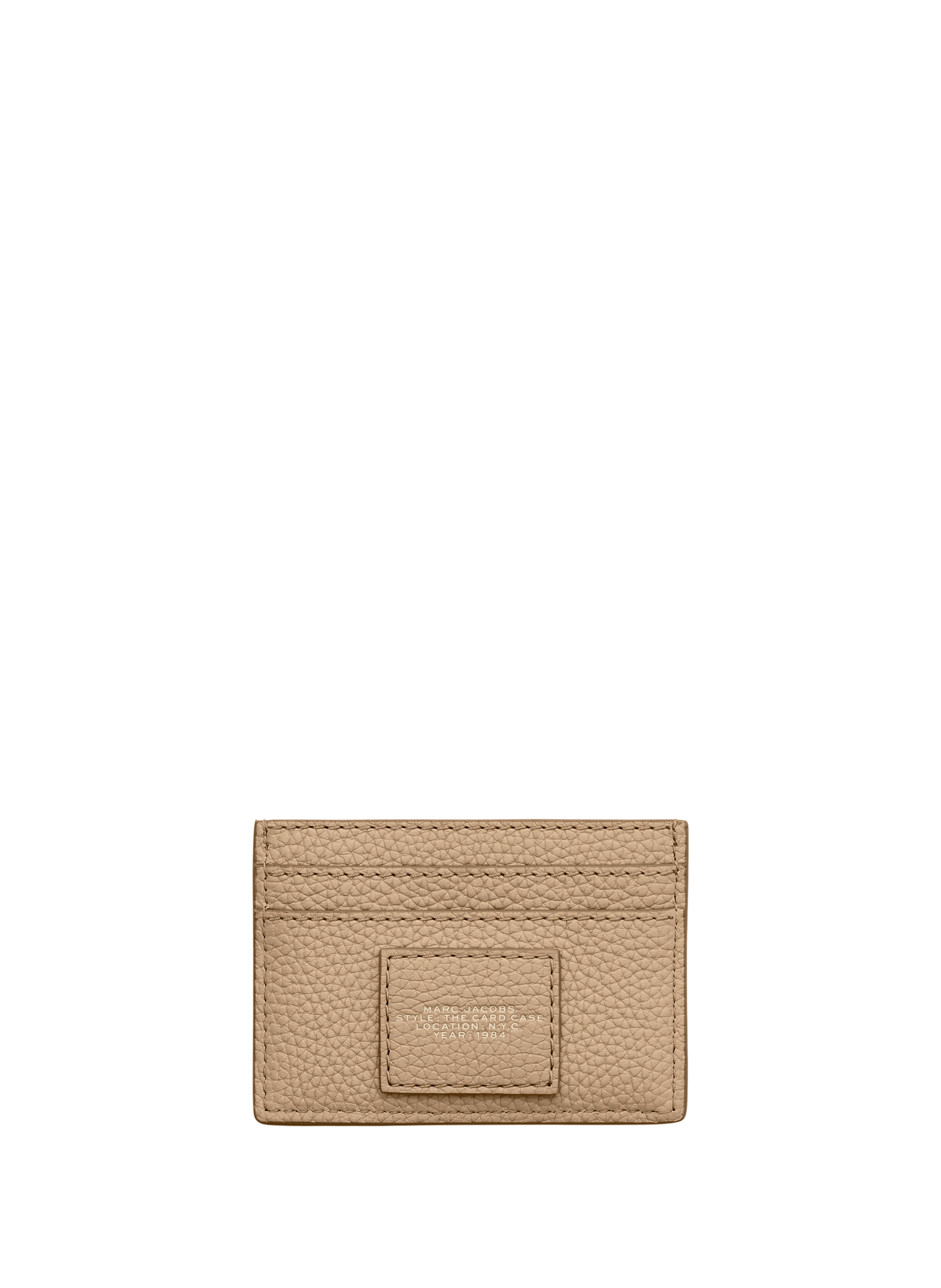 Porte-cartes The Leather Card Case MARC JACOBS Marron