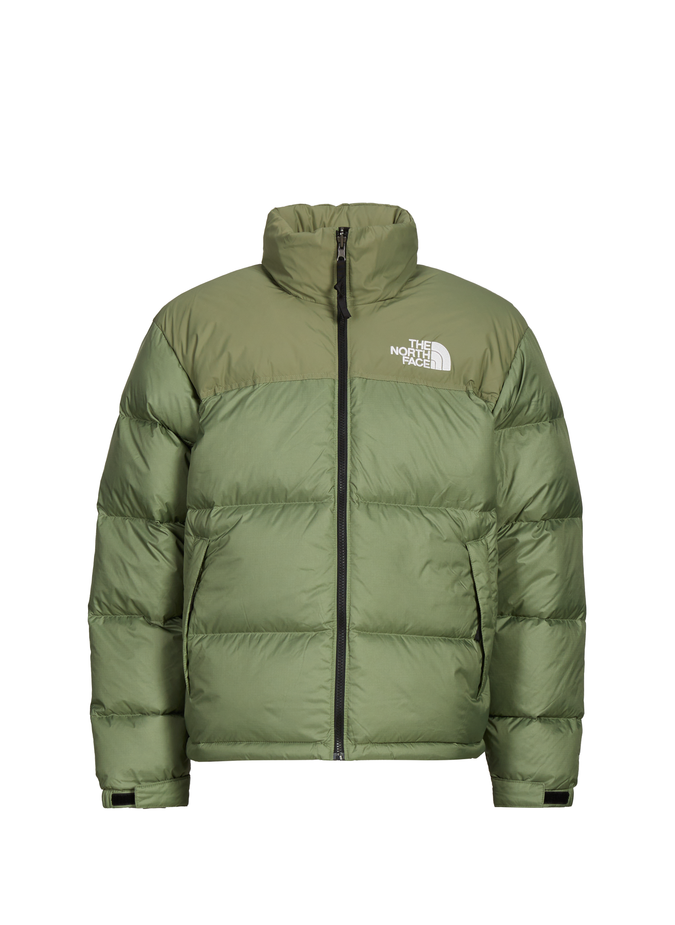 Quilted puffer jacket with retractable hood THE NORTH FACE Khaki