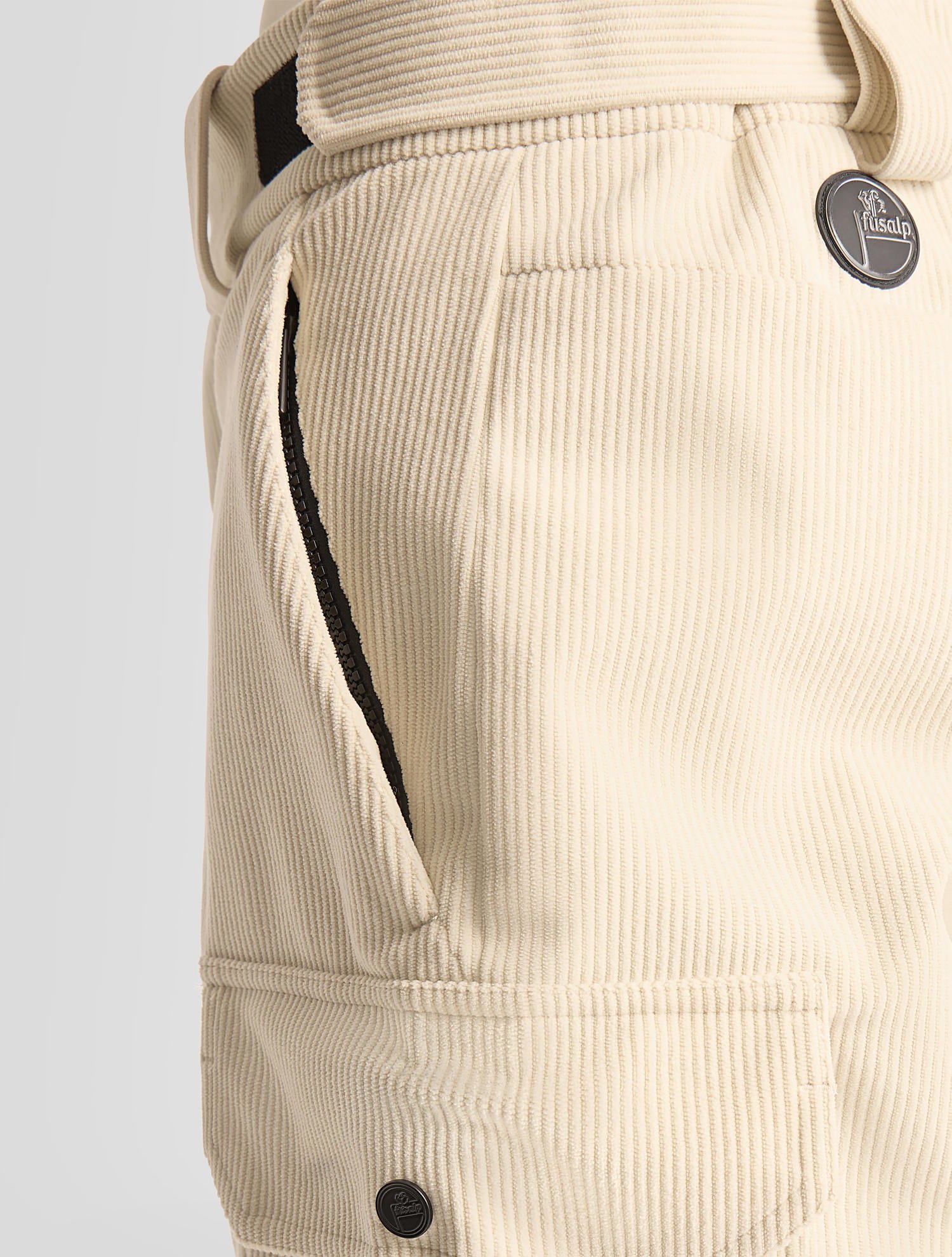 Pantalon de ski arpixo velvet coupe regular FUSALP Jaune